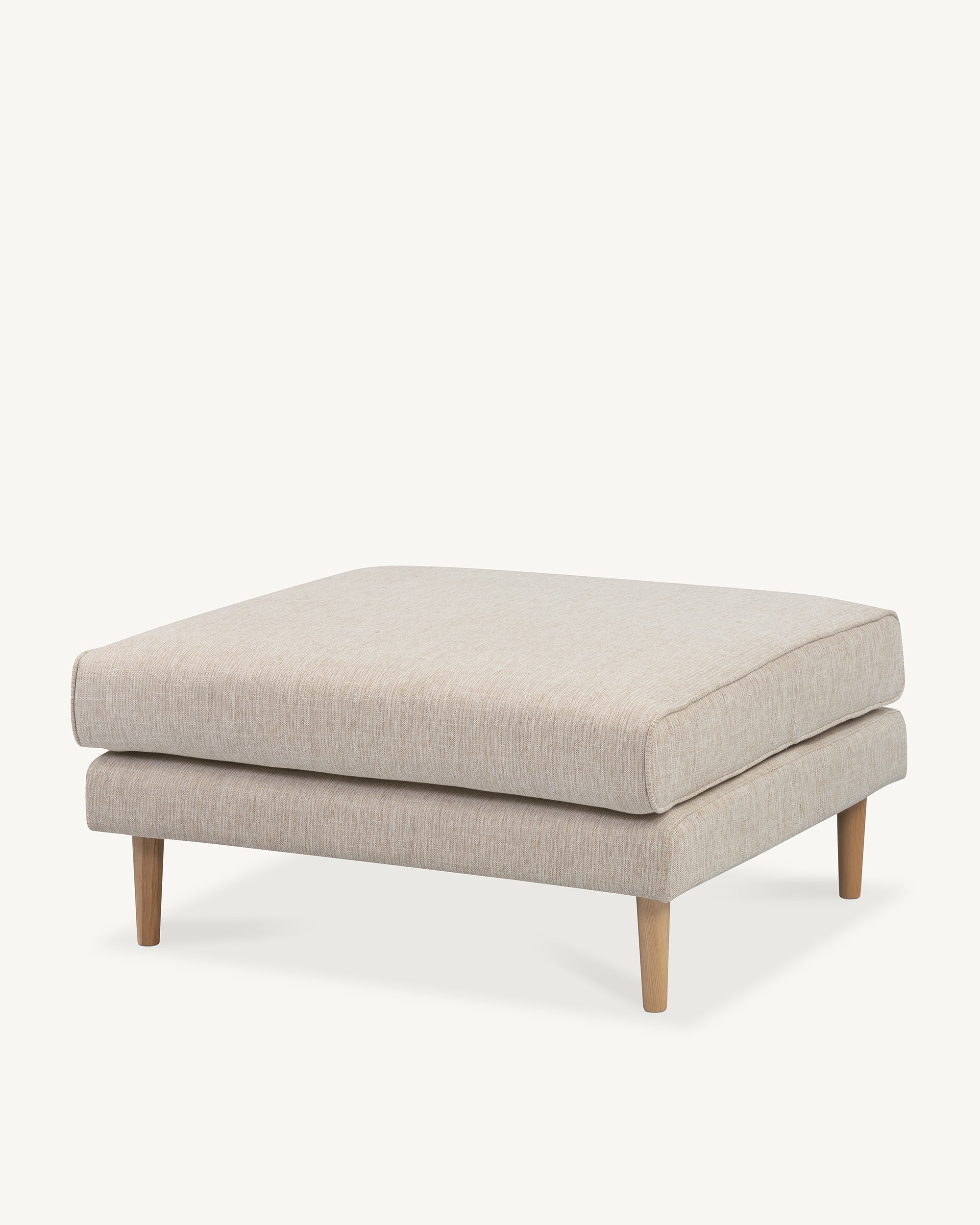 Narvik Ottoman Medium Sandstone Upholstery