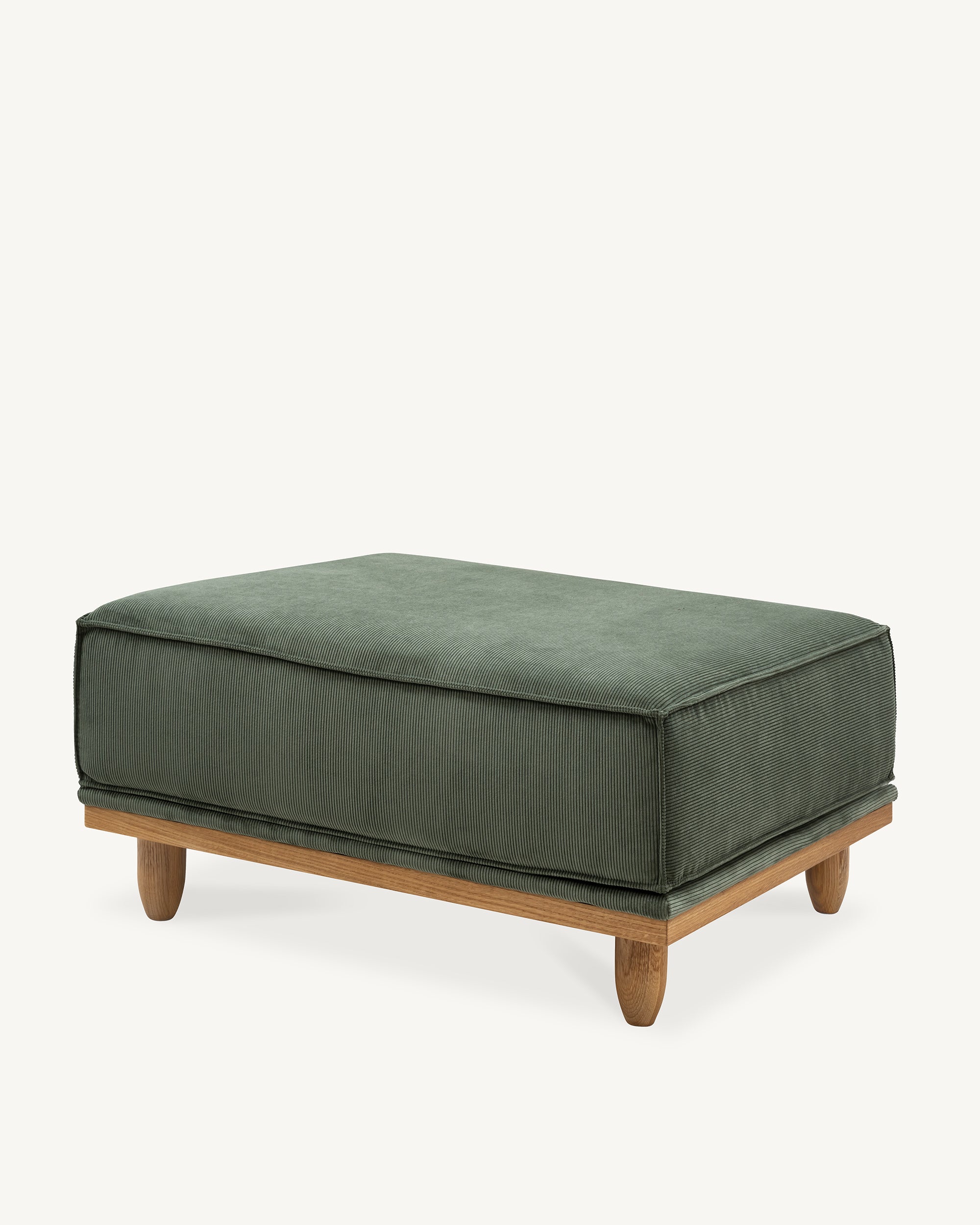 Norrsken Fabric Ottoman Eucalyptus