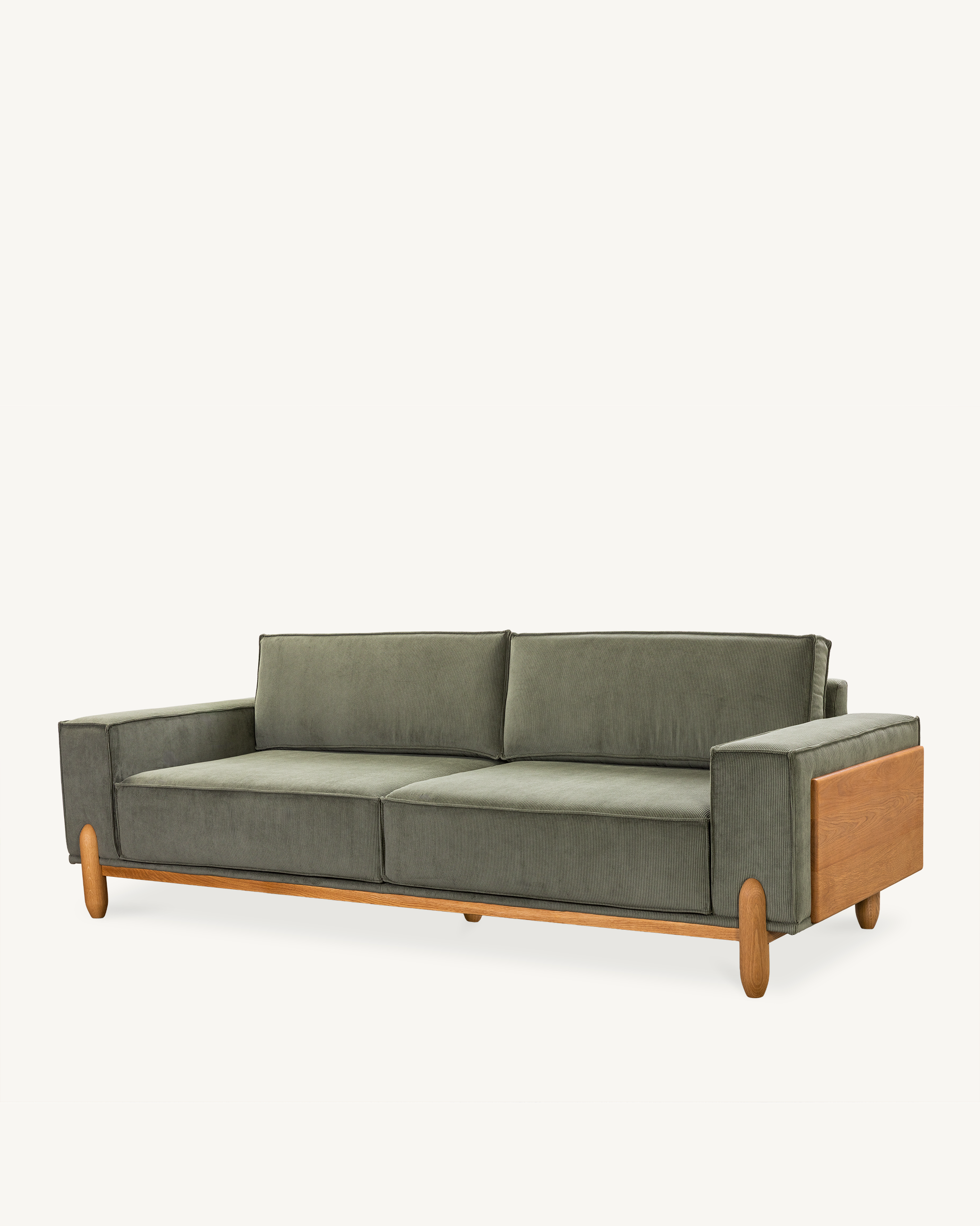 Norrsken 3 Seat Sofa - Eucalyptus