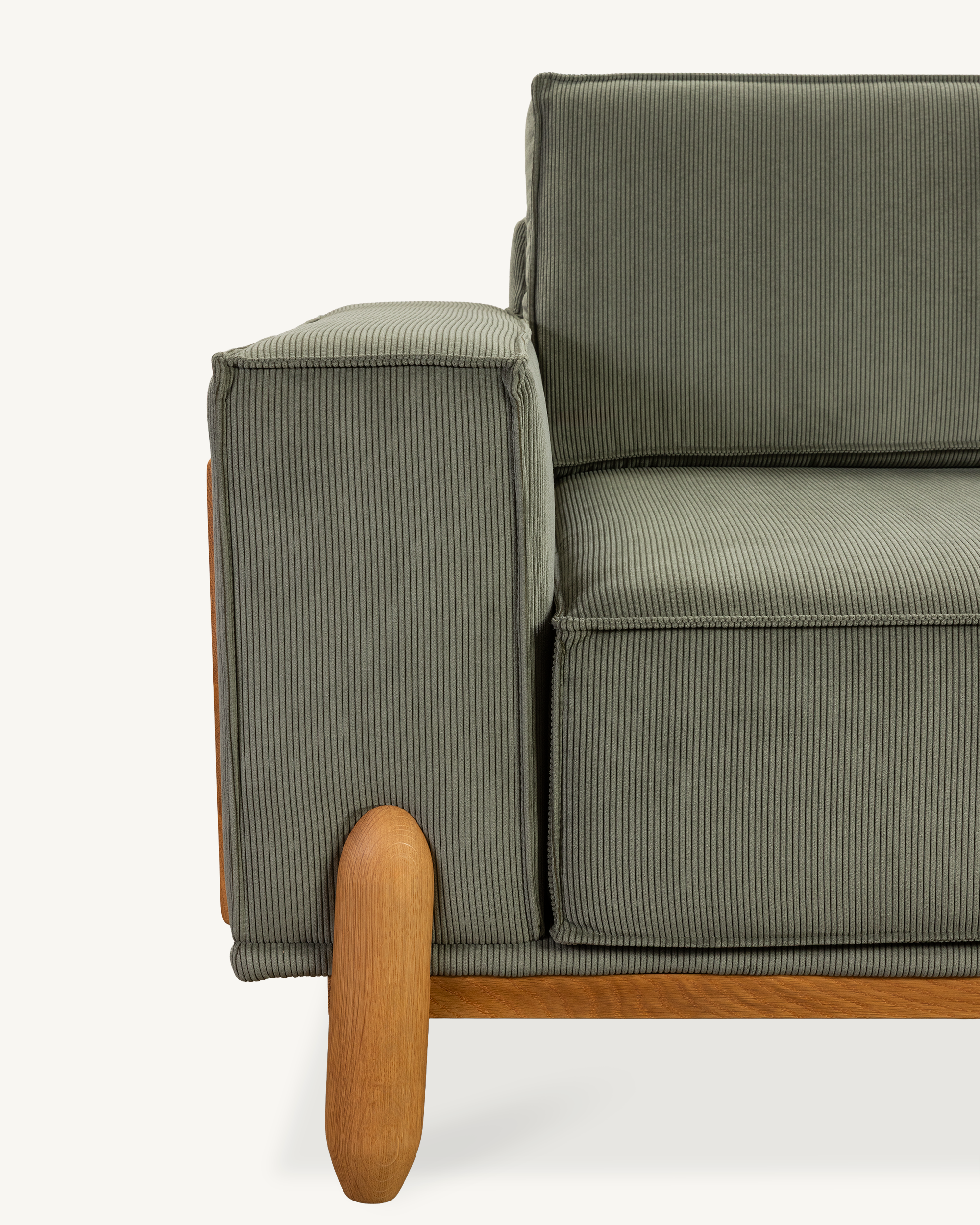 Norrsken 3 Seat Sofa - Eucalyptus