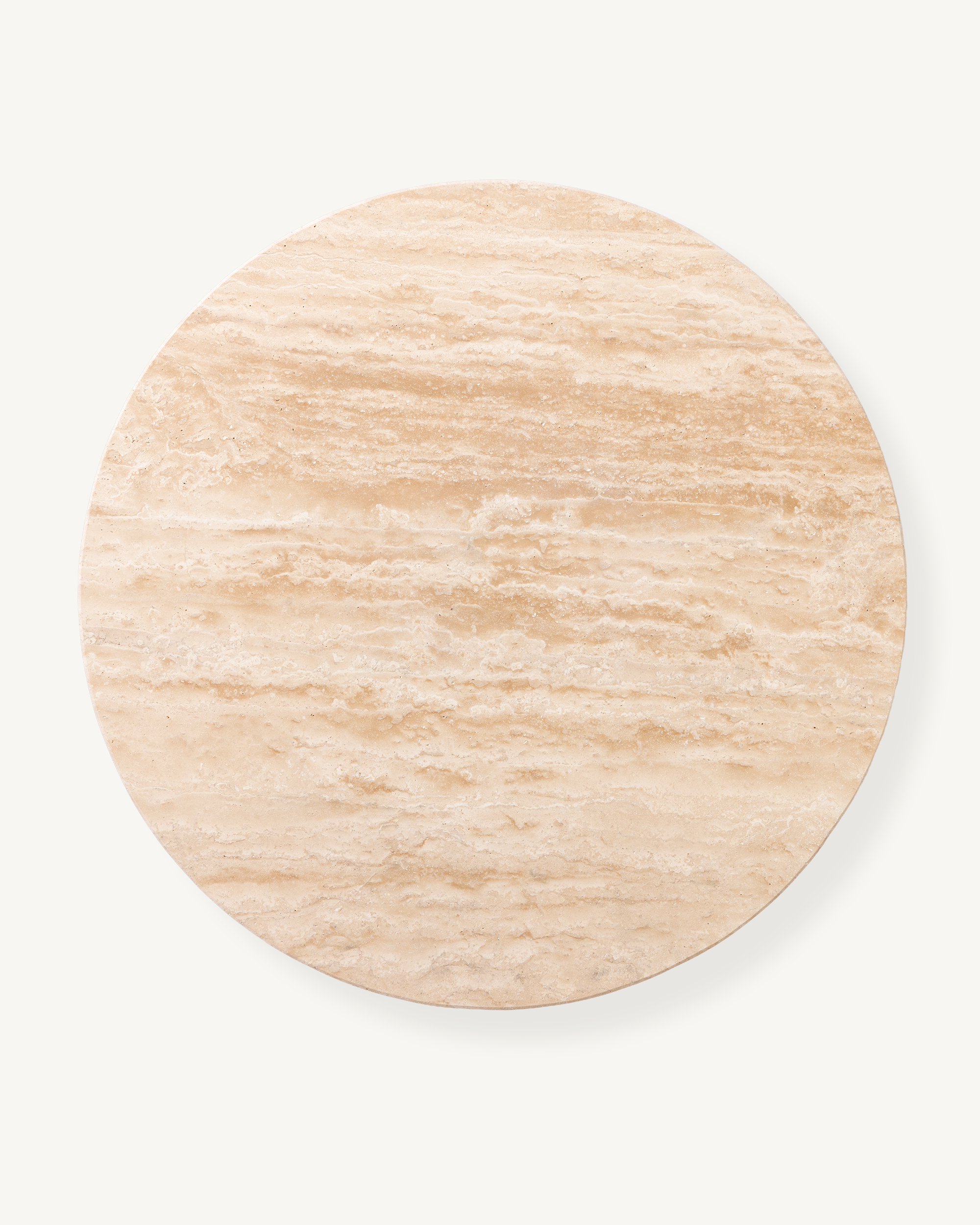 Forest Travertine Side Table