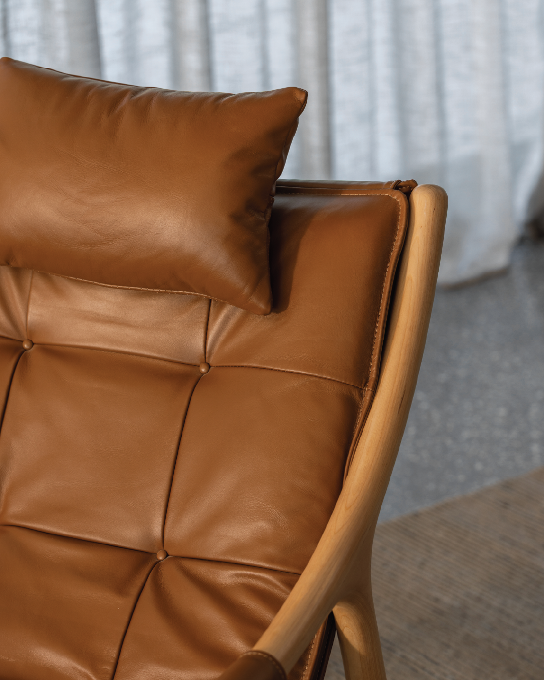 Reading Chair w/ Ottoman