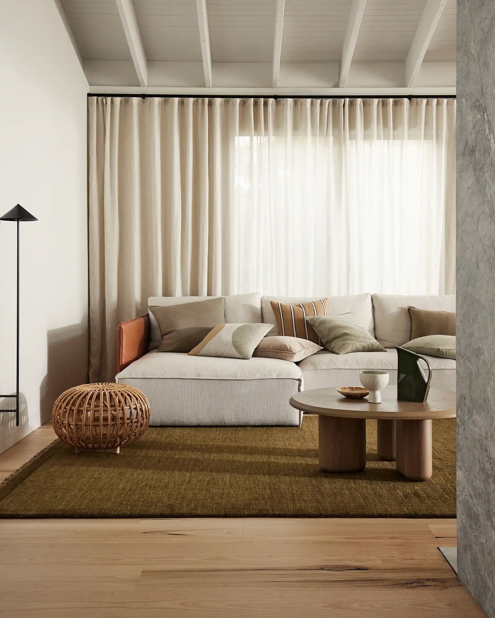 Weave Silvio Rug - Oak Moss