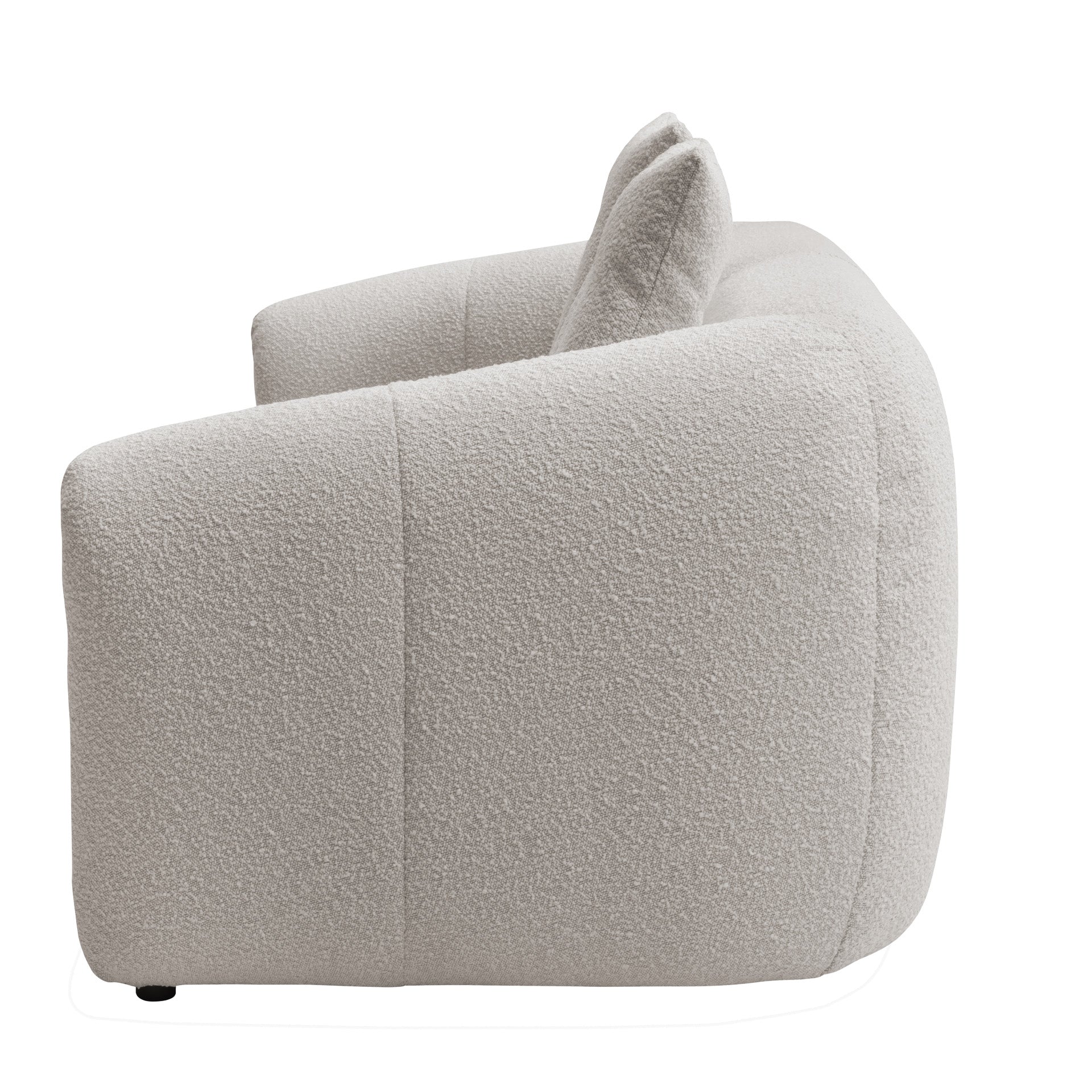 Kurva 3 Seat Sofa Alabaster