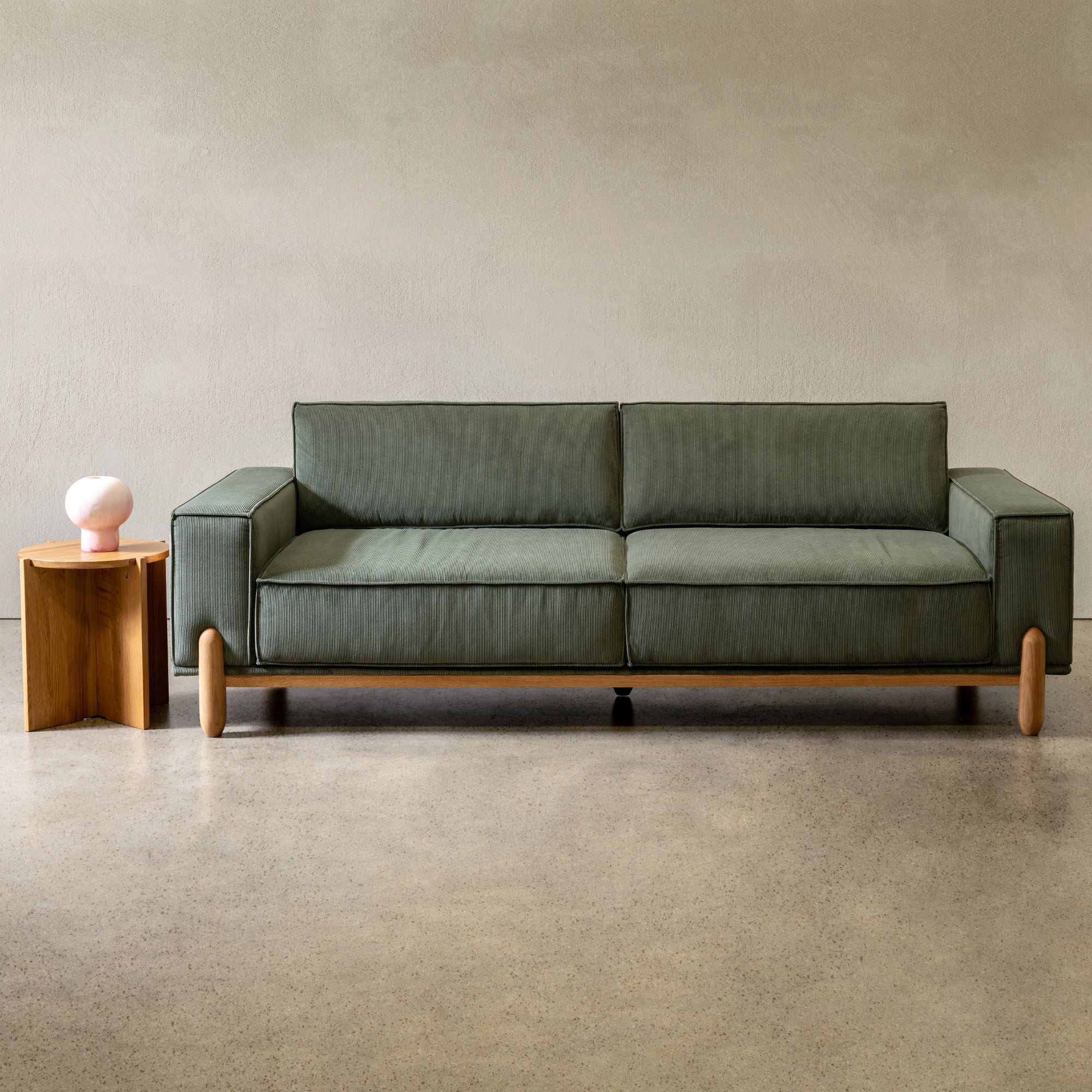 Norrsken 3 Seat Sofa Eucalyptus