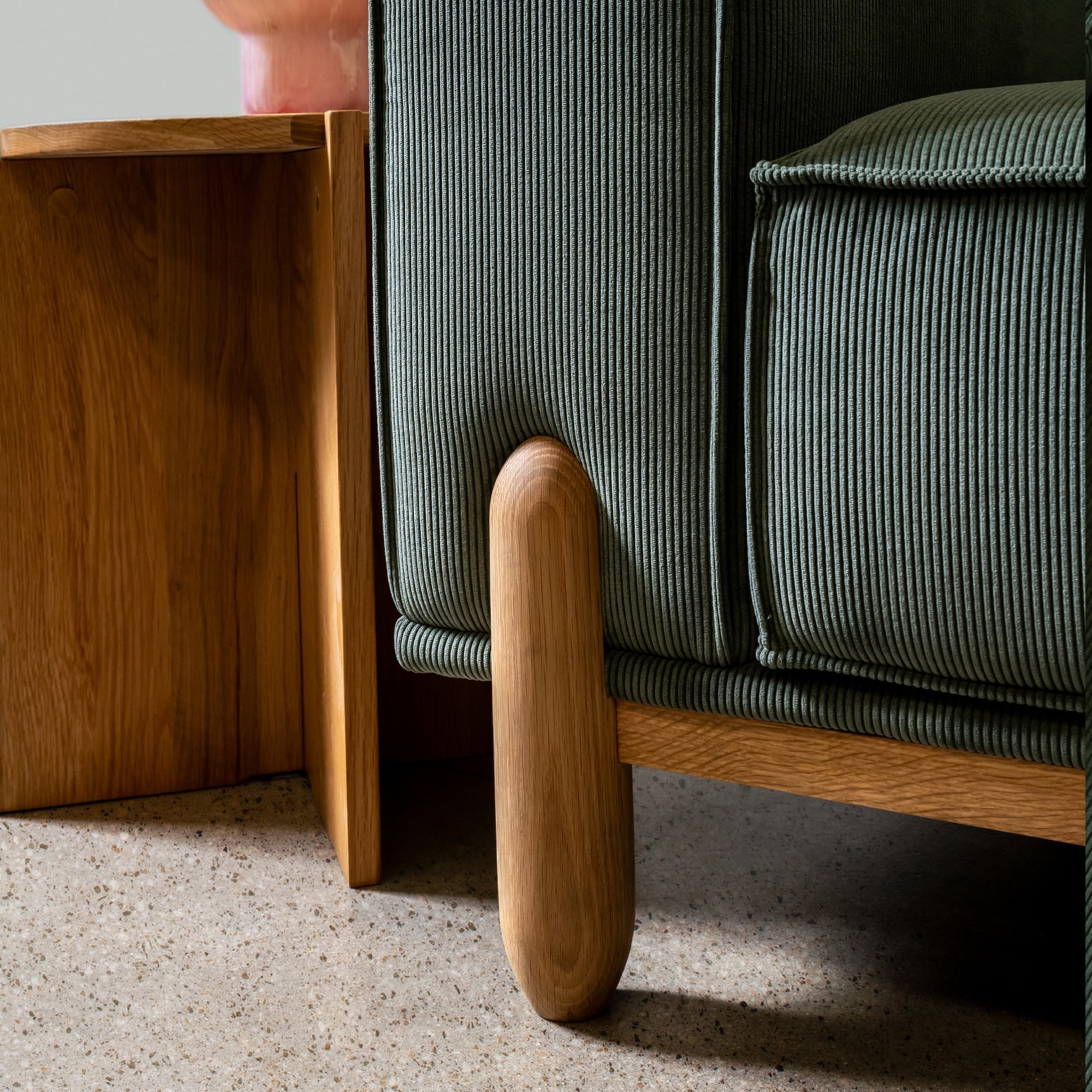 Norrsken 3 Seat Sofa Eucalyptus