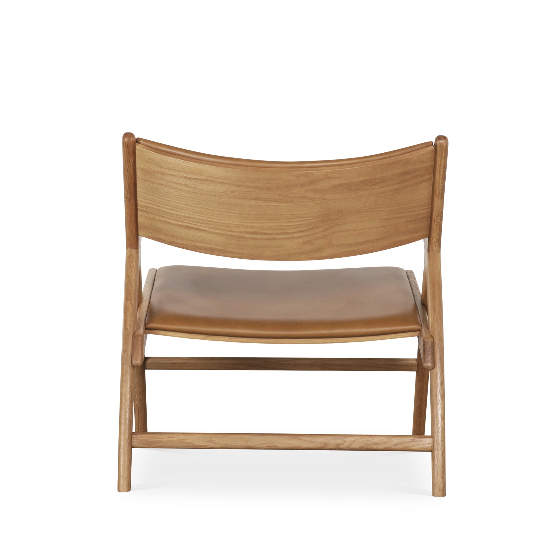 Arna 03 Camel Leather Lounge Chair