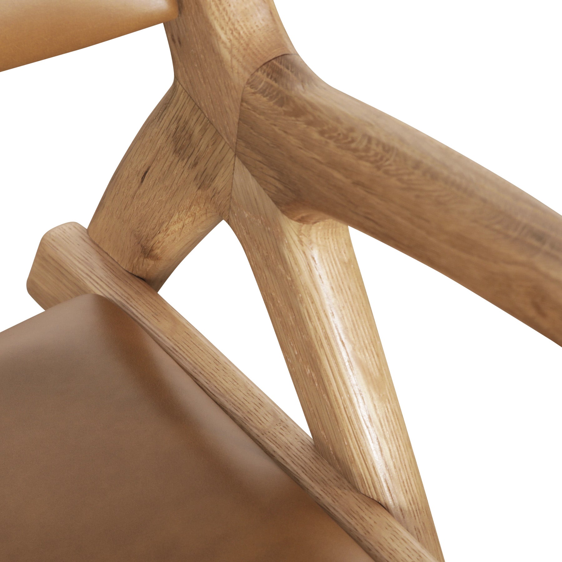 Arna 03 Camel Leather Lounge Chair