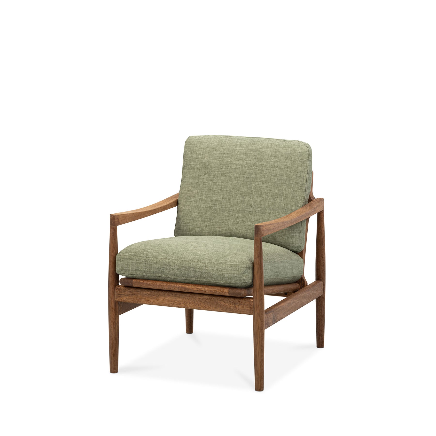 Den Arm Chair (Walnut/Sage Green) The Modern — free download