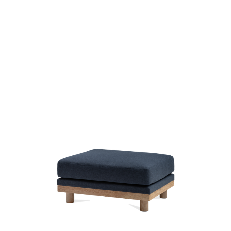 Metsa Sofa Foot Stool - Midnight Blue