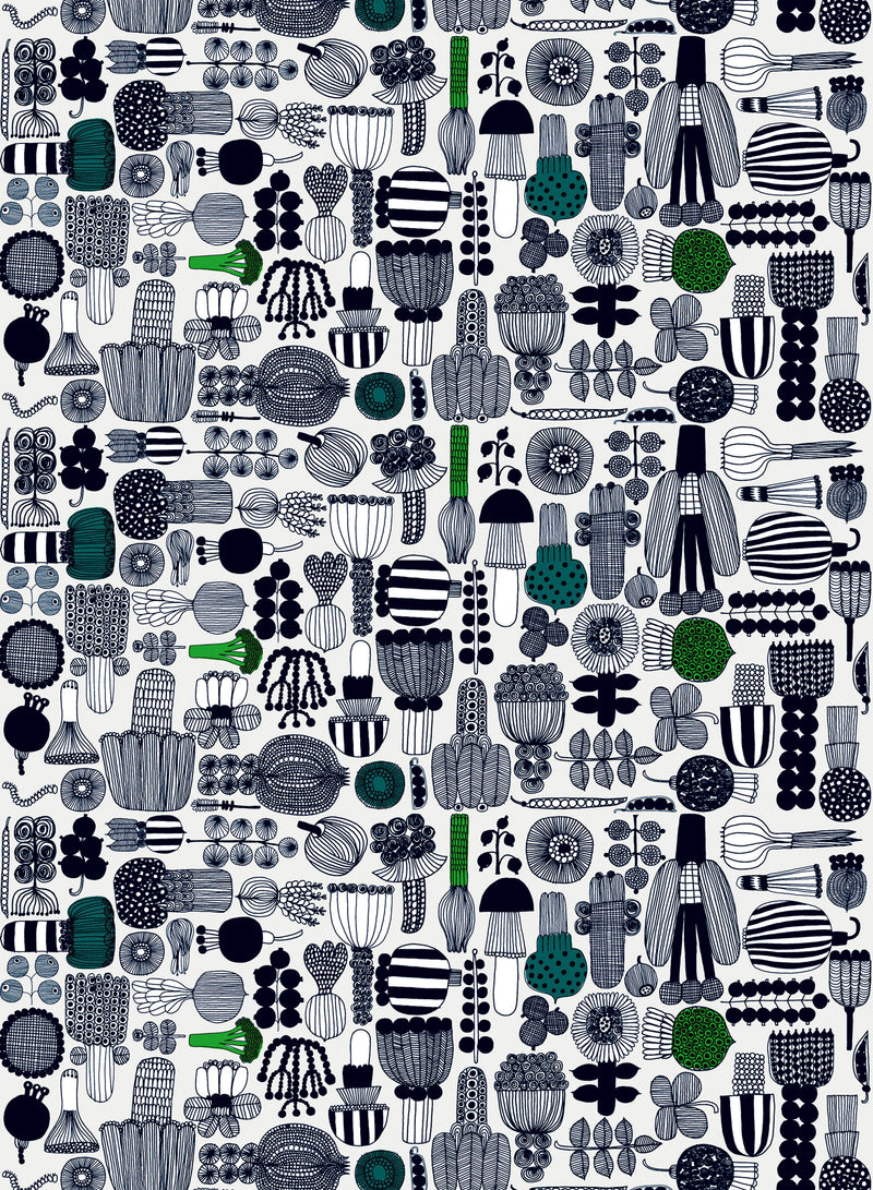 Marimekko Puutarhurin Parhaat Coated Fabric