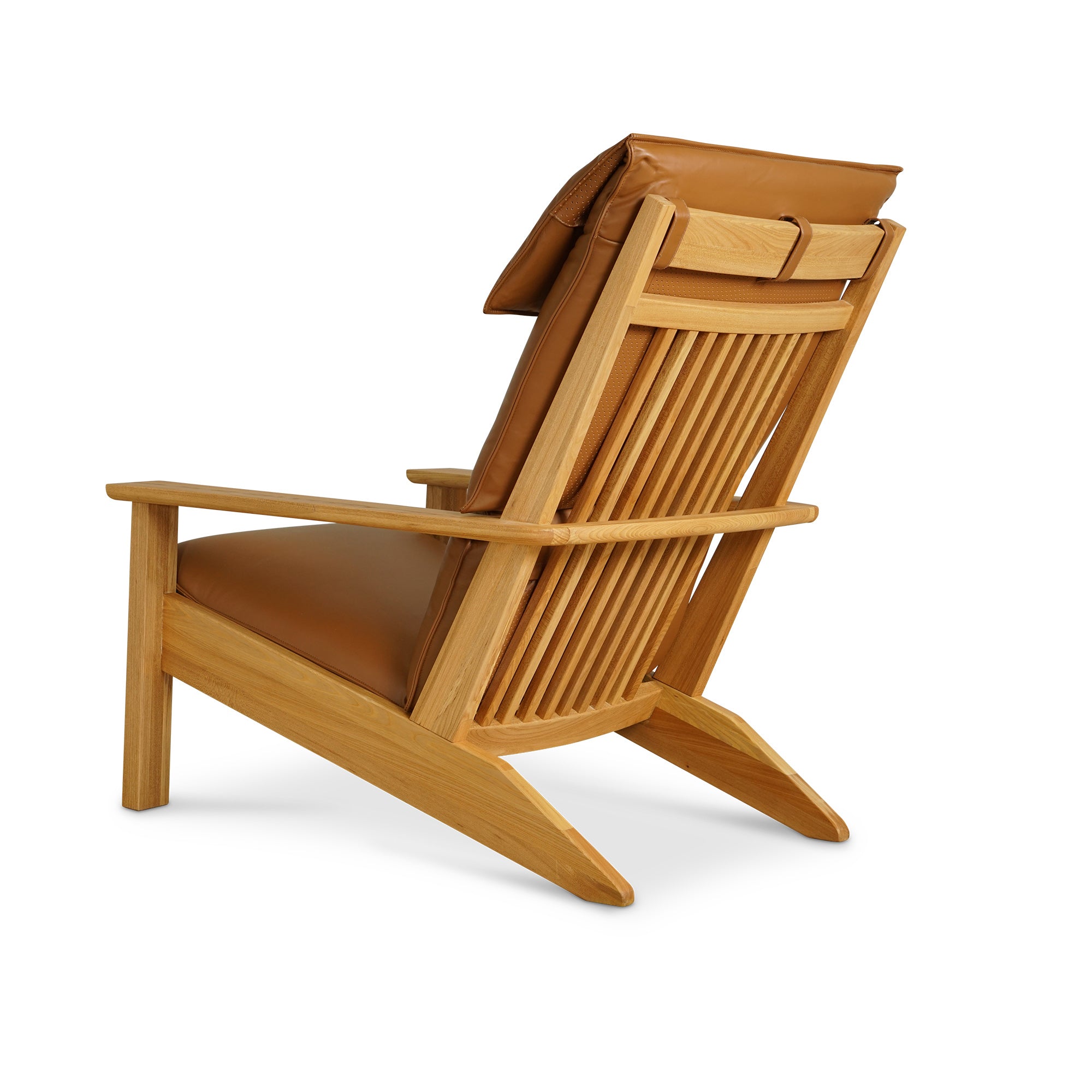 Nord Tan Leather Lounge Chair