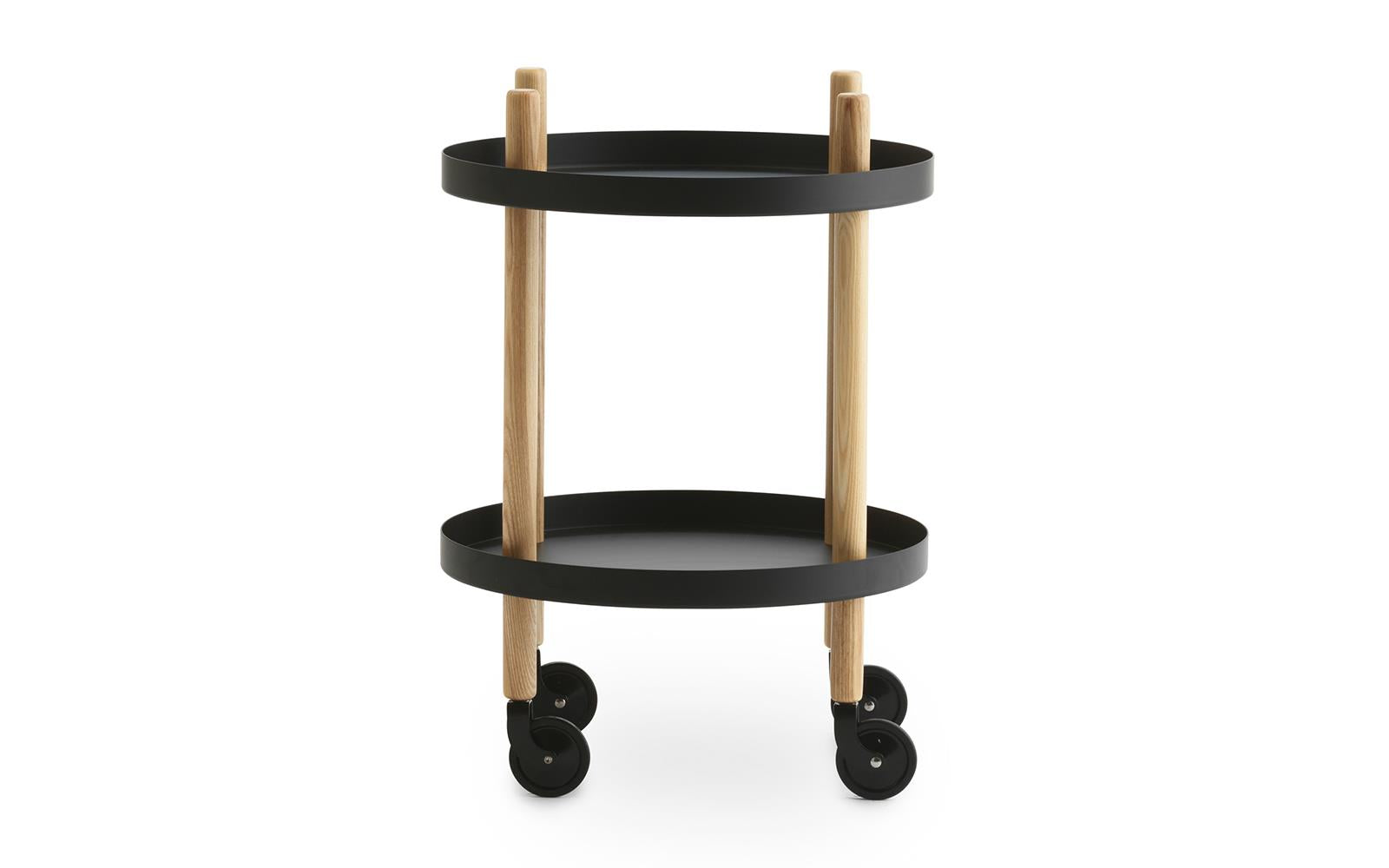 Normann Copenhagen Block Table Round Black