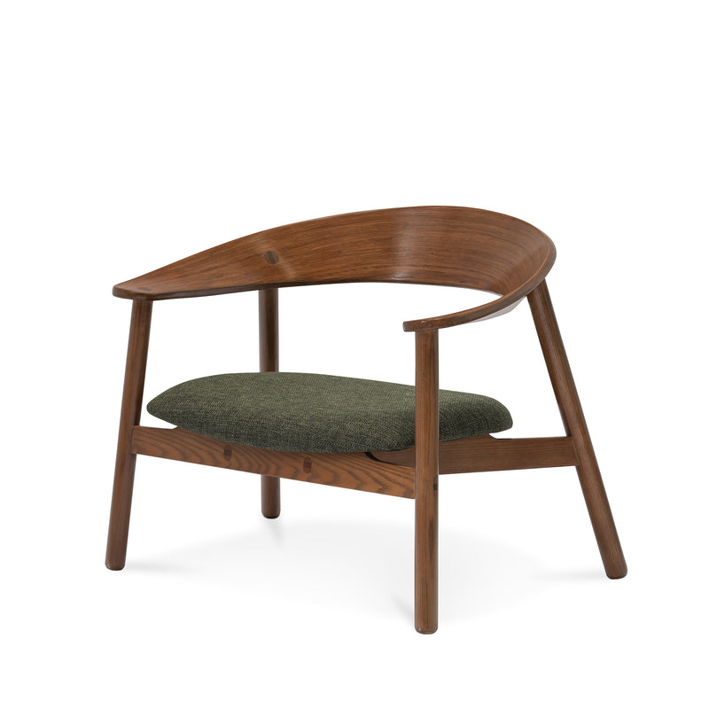 Bentwood Armchair - Forest Green