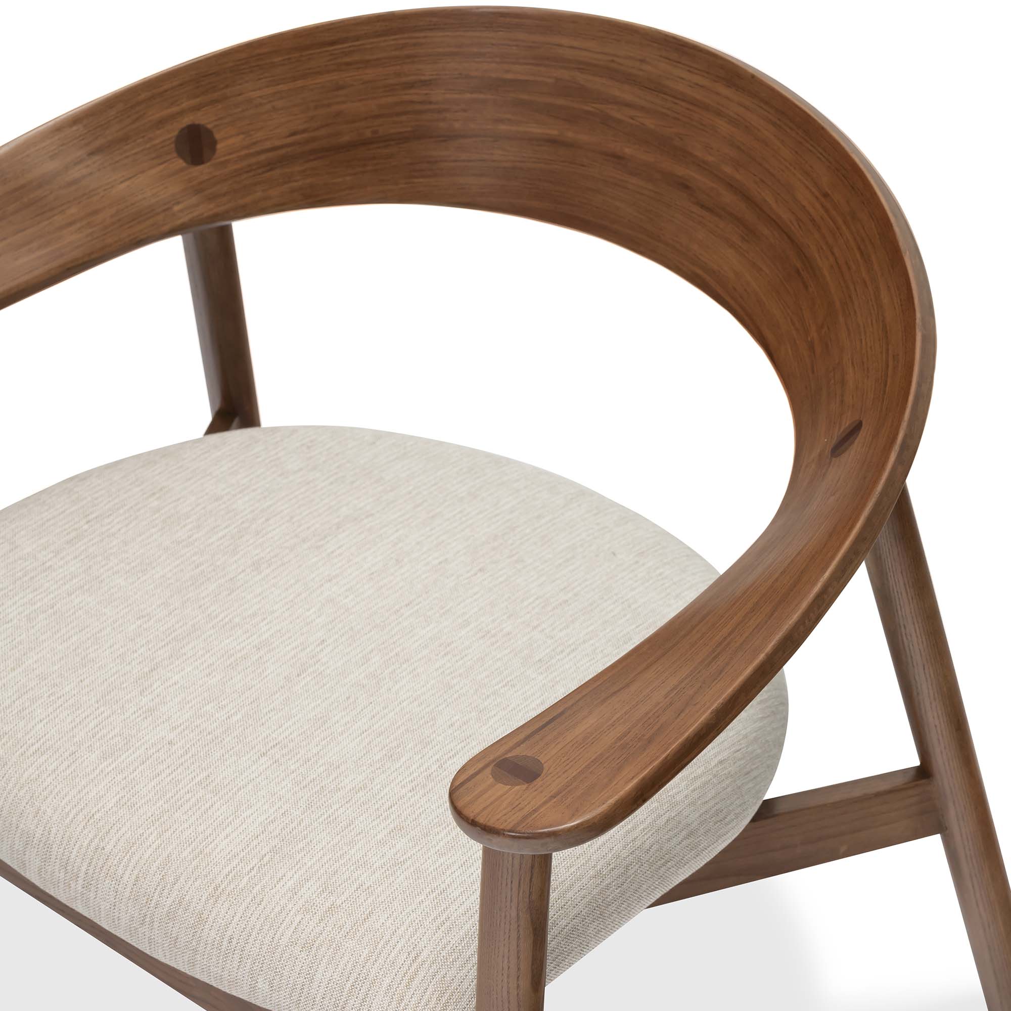 Bentwood Armchair Sandstone
