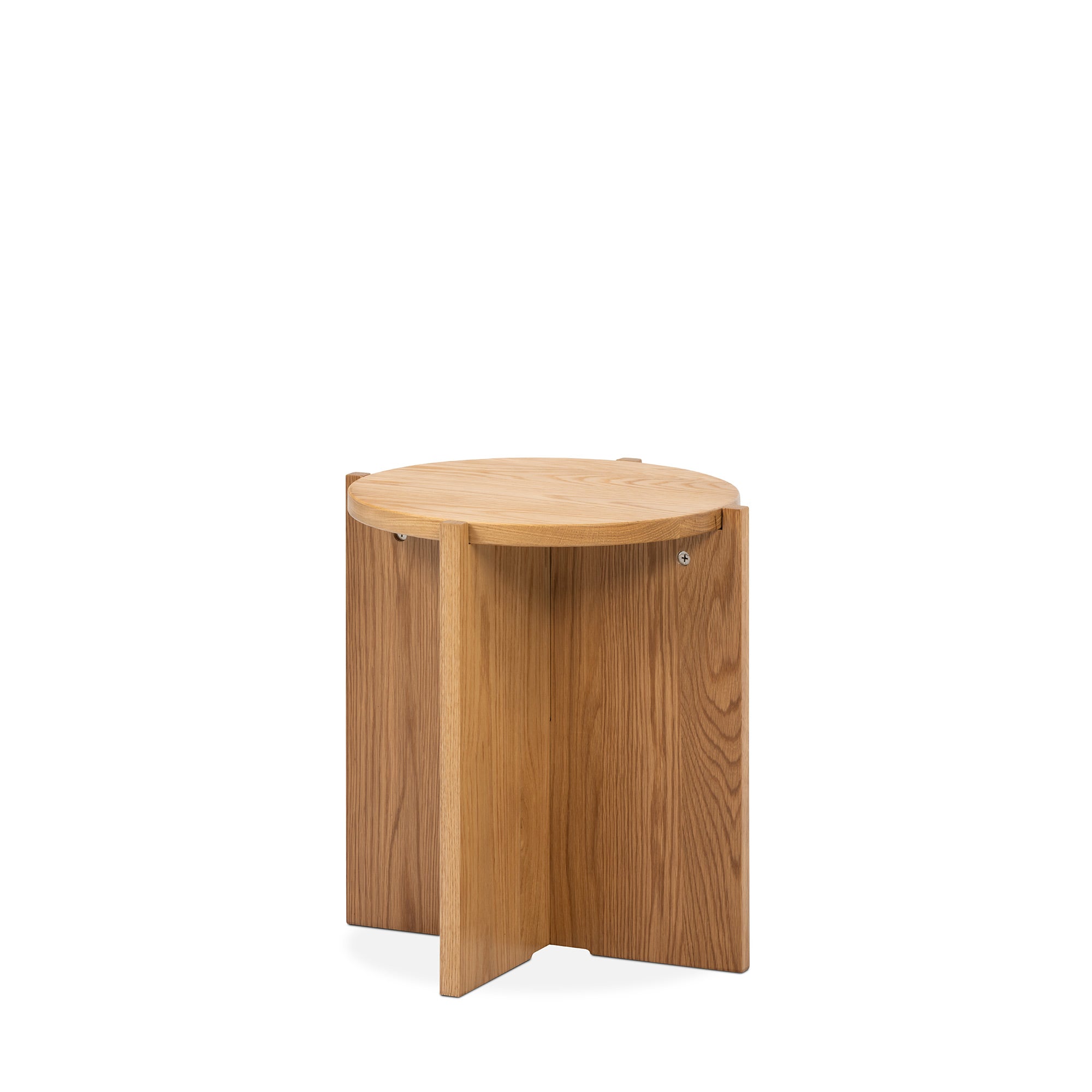 Forest Round Side Table - Oak