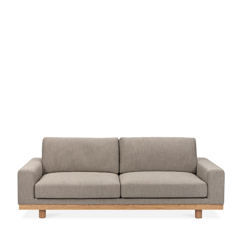 Metsa 3 Seat Sofa - Coconut Husk