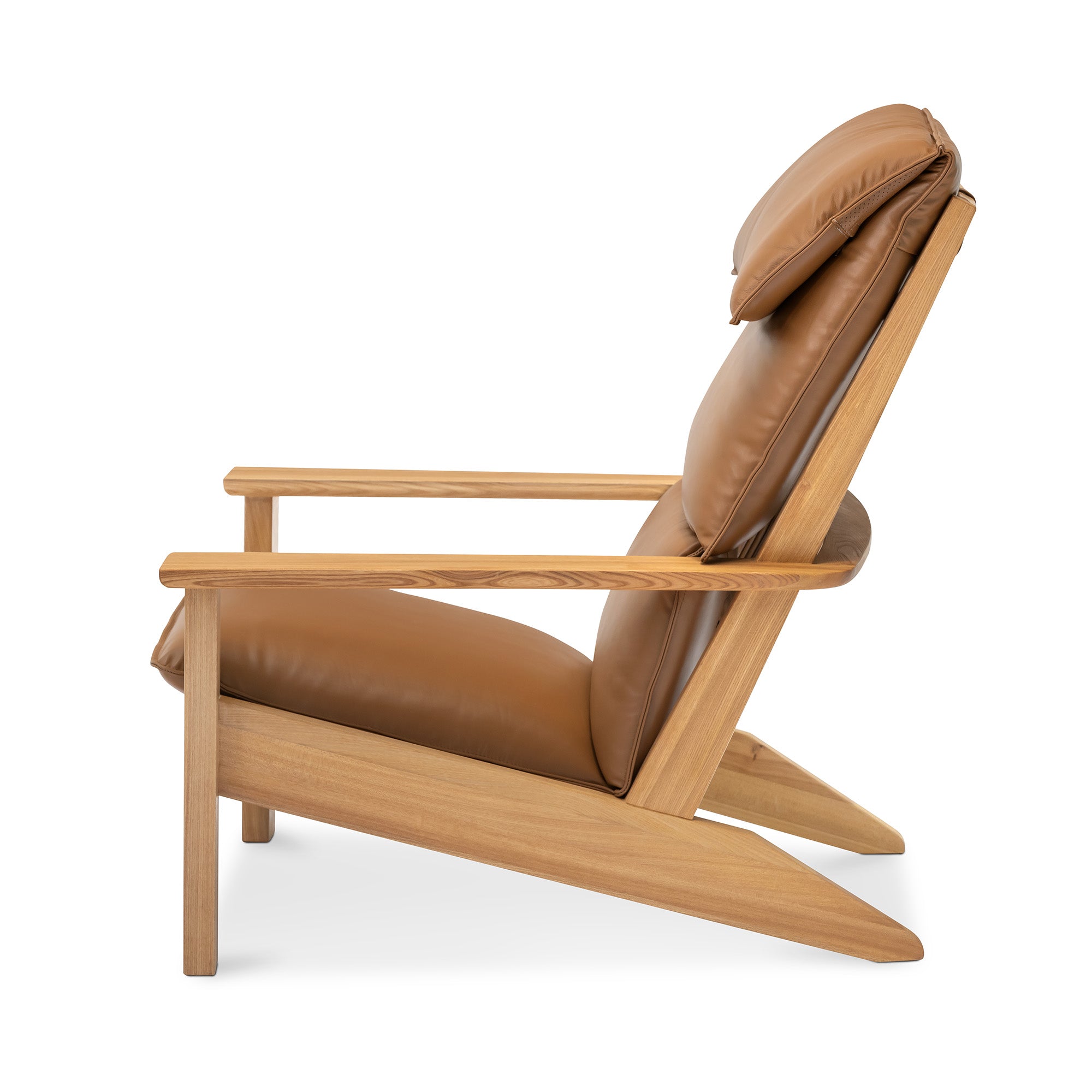 Nord Tan Leather Lounge Chair