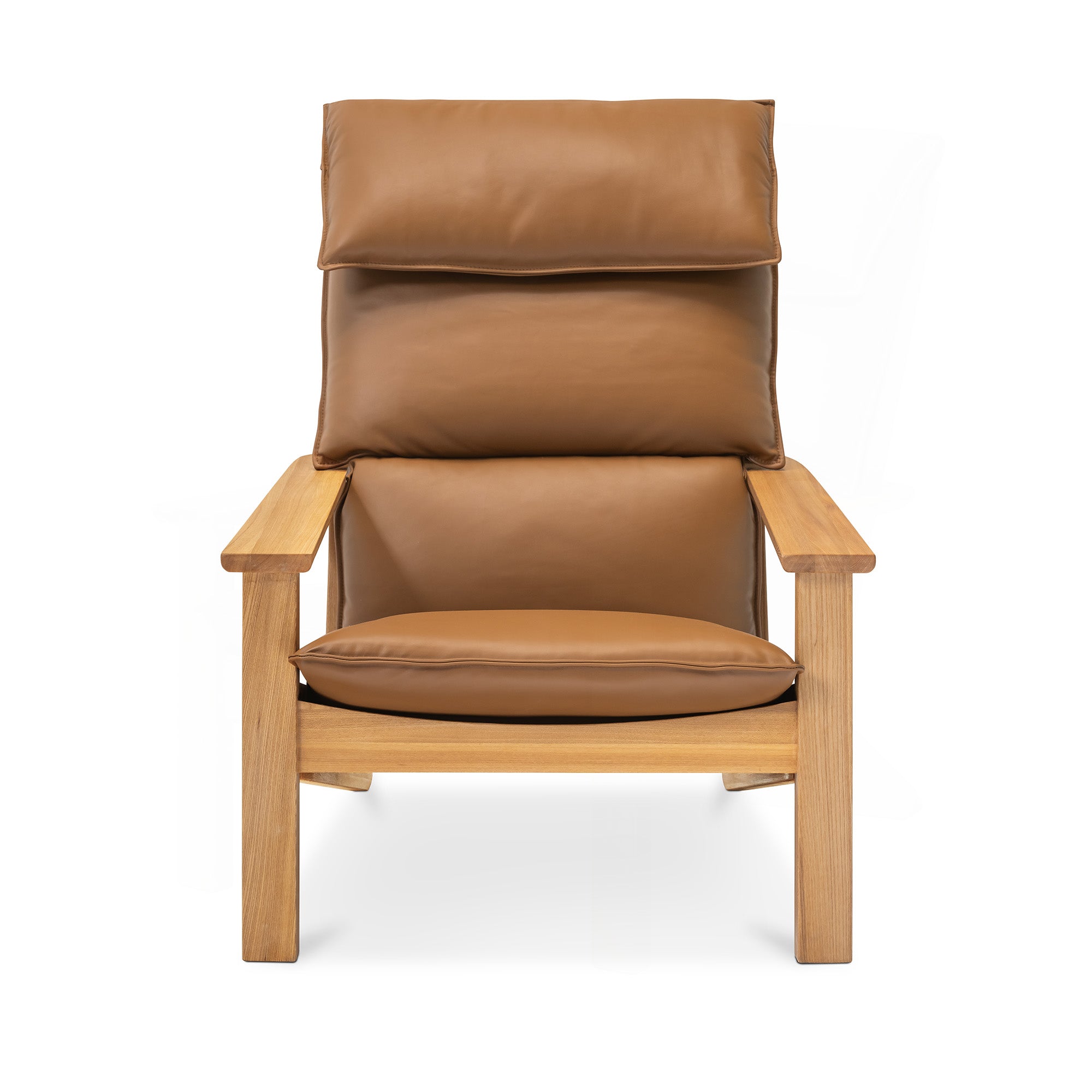 Nord Tan Leather Lounge Chair