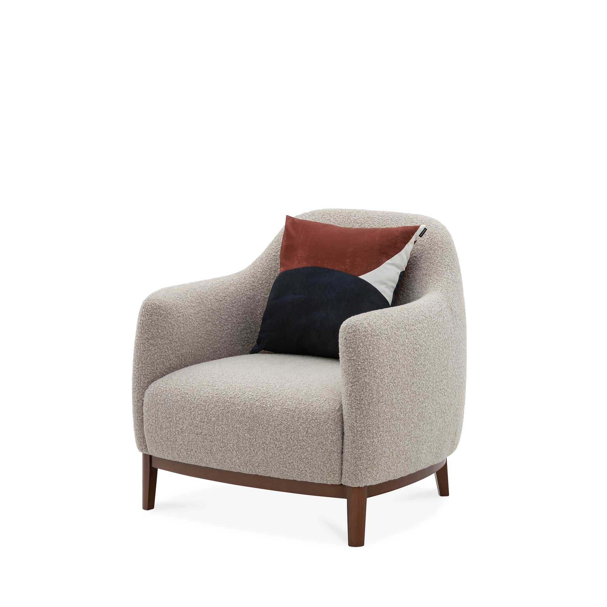 Snug Lounge Chair Soft Truffle