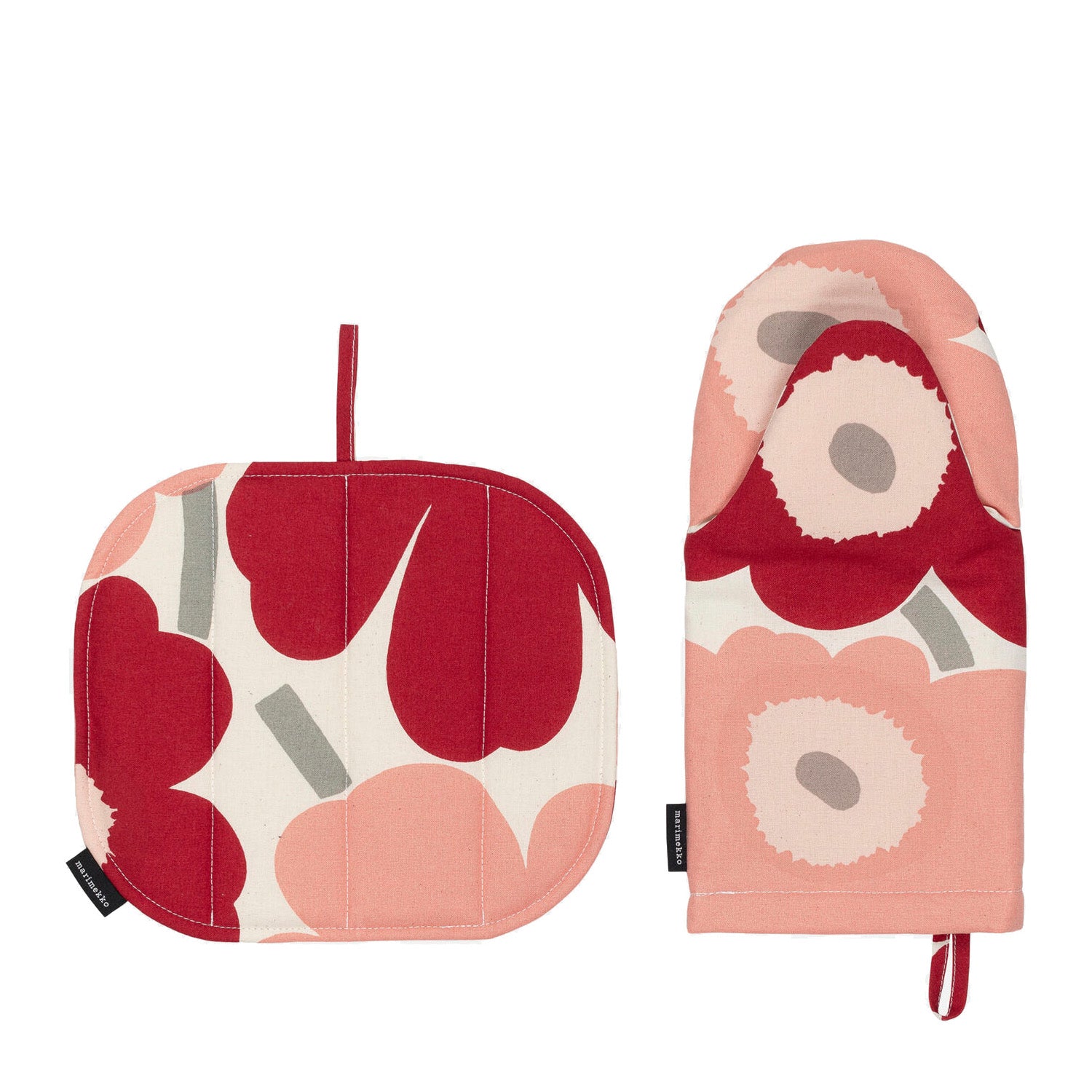 Marimekko Pieni Unikko Oven MItten & Pot Holder Set
