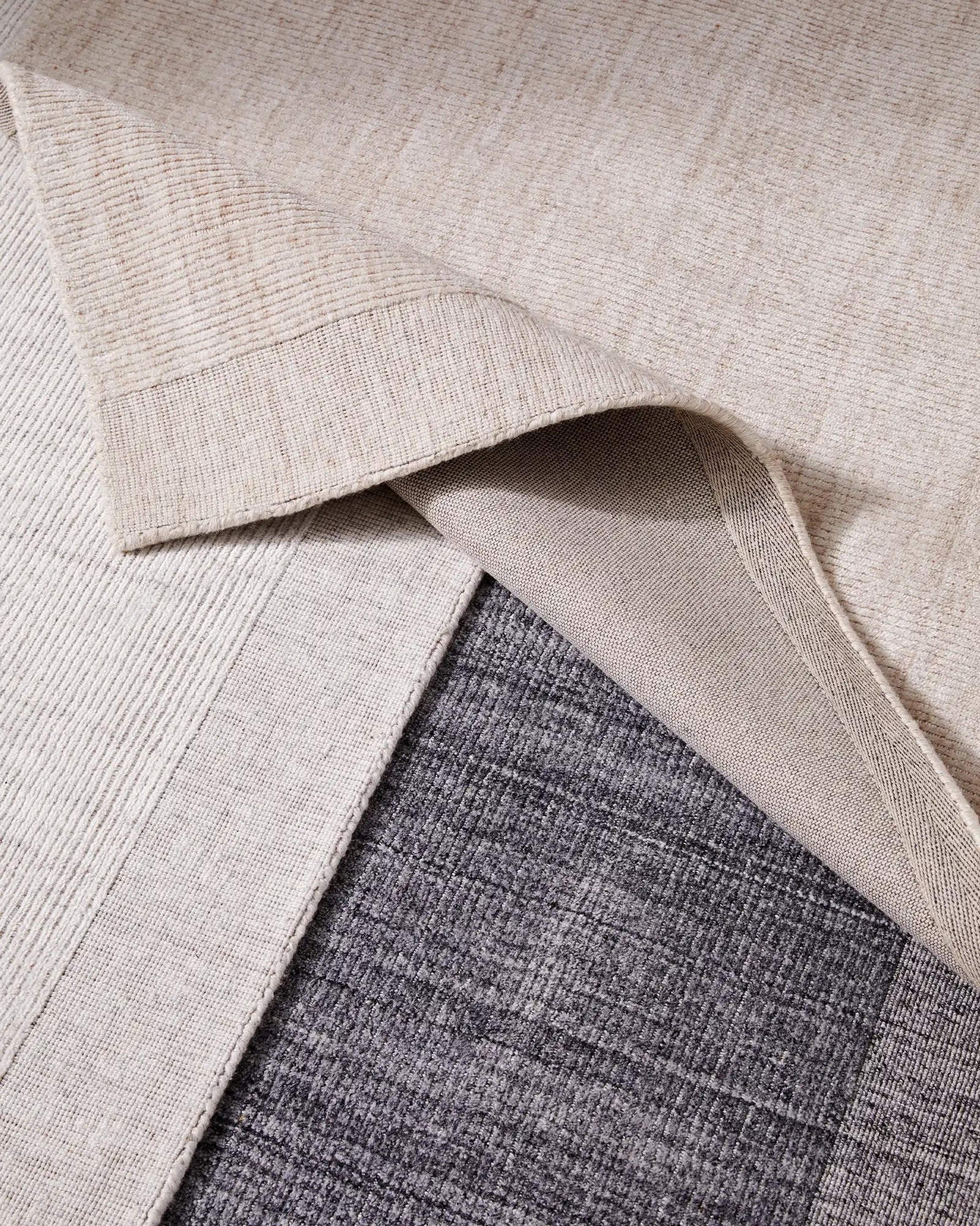 Weave Travertine Rug - Pewter