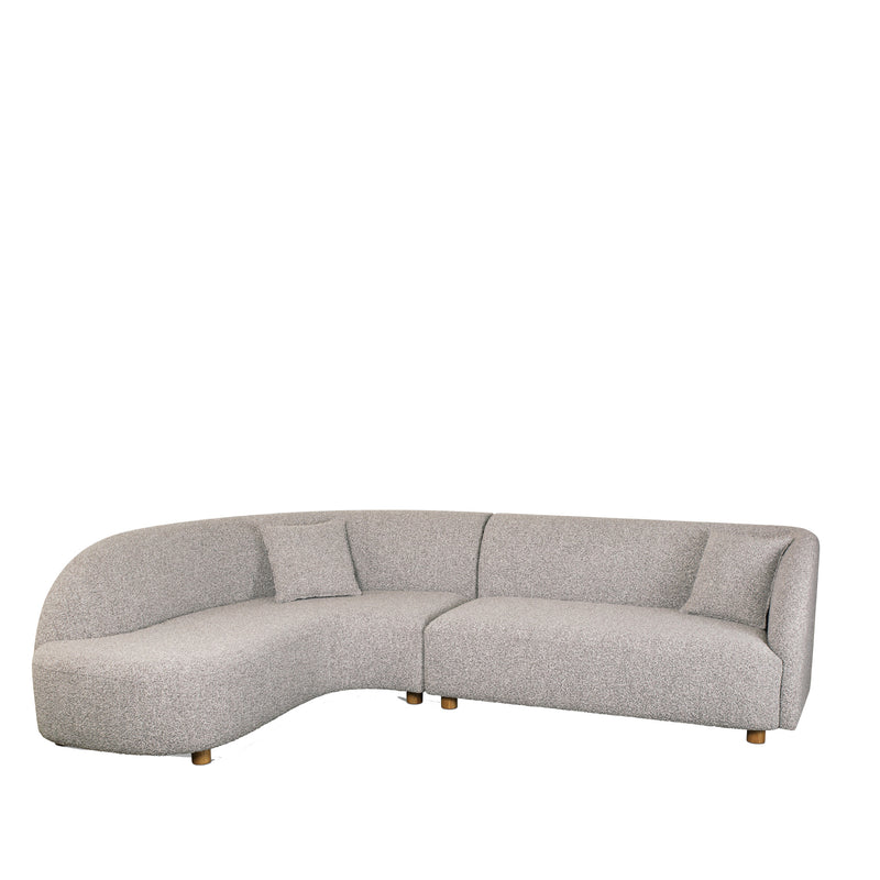 Arc Modular Sofa Right Chaise - Pumice - Special Order