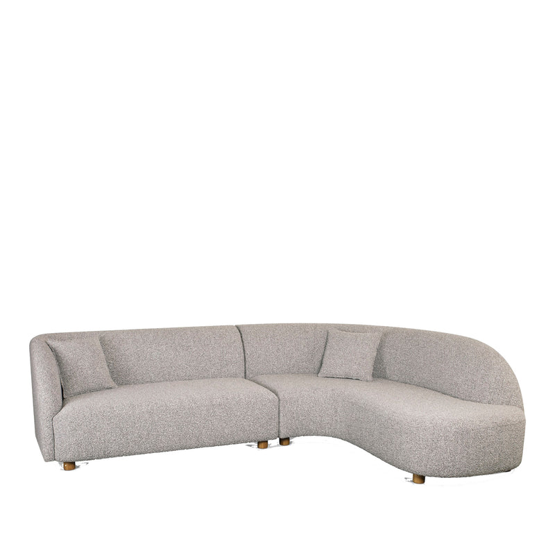 Arc Modular Sofa Left Chaise - Pumice