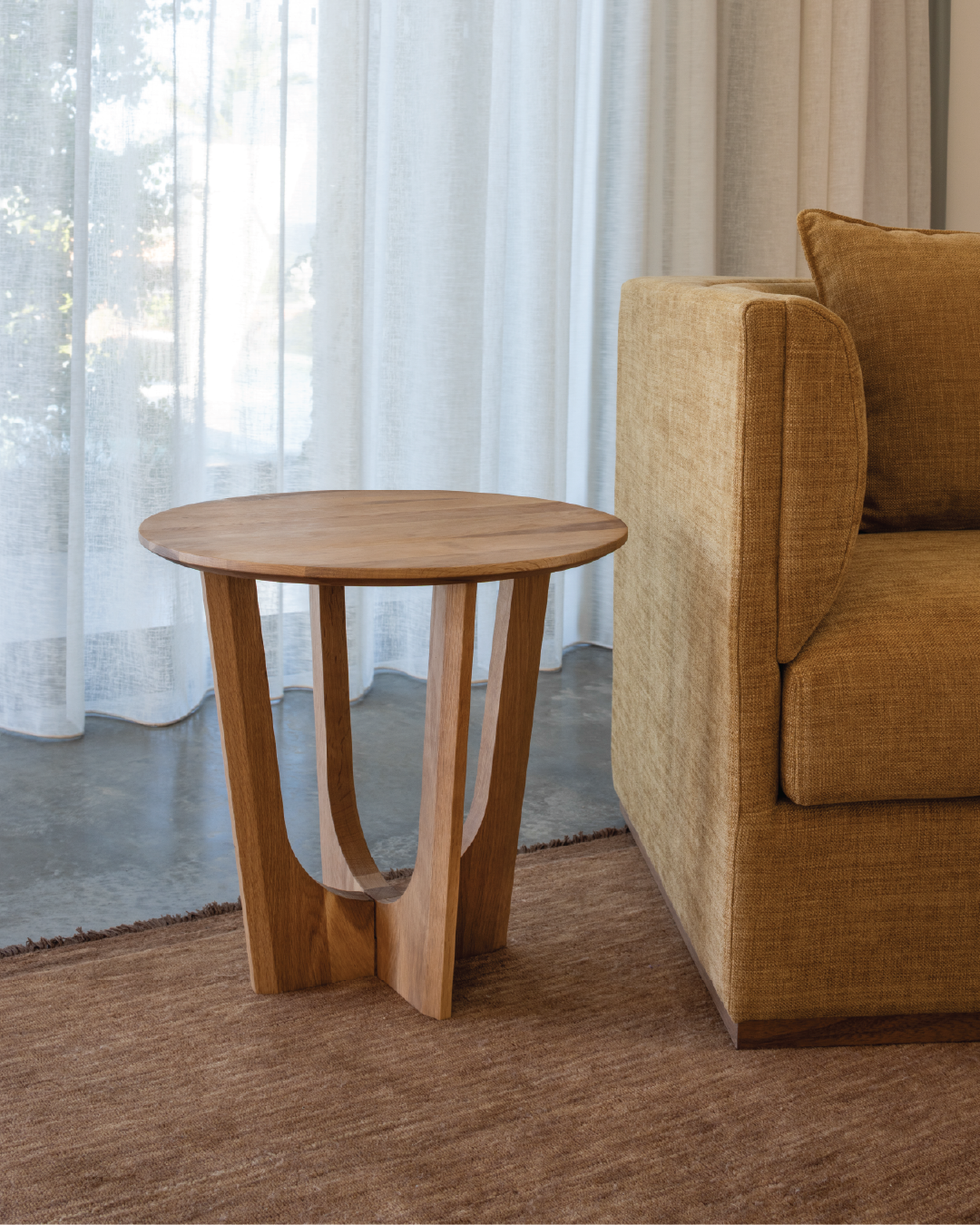 Forest Aalto Side Table - Oak Oiled