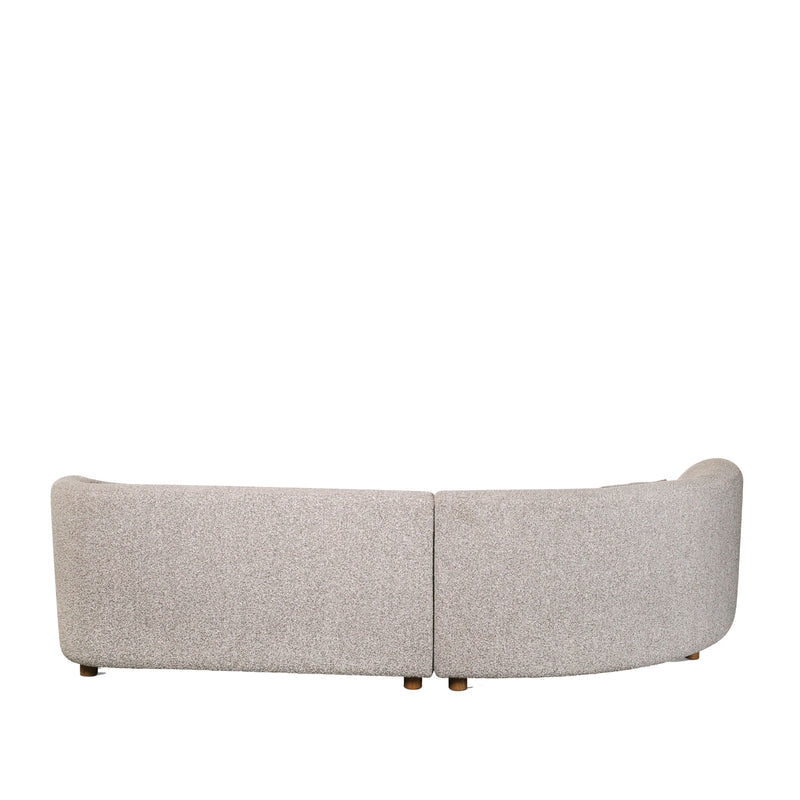 Arc Modular Sofa Right Chaise - Pumice - Special Order