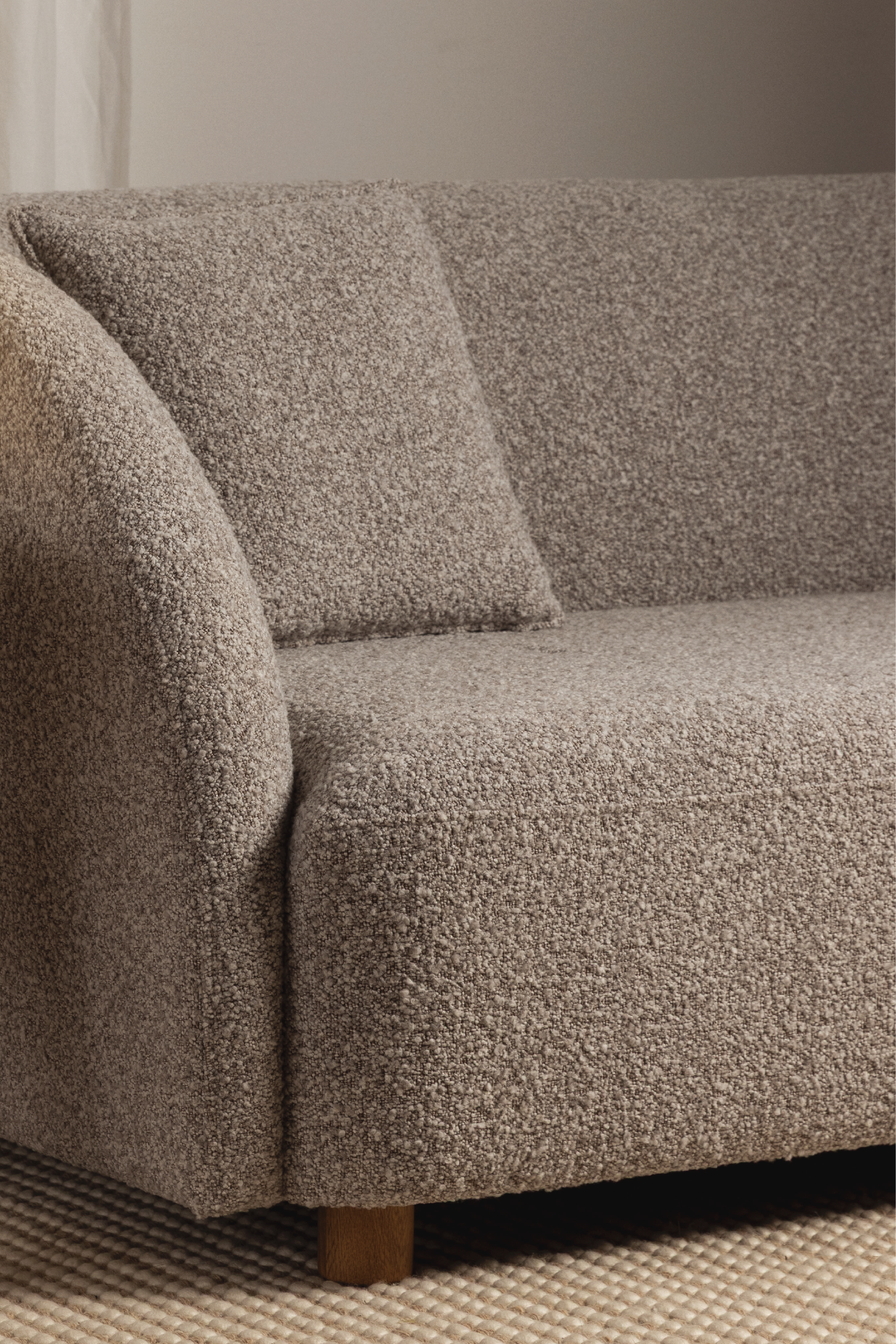 Arc 3 Seat Sofa Pumice