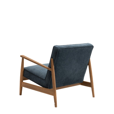 Arna Lounge Chair - Baltic Blue