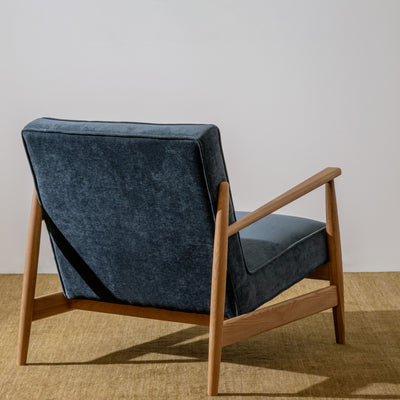 Arna Lounge Chair - Baltic Blue