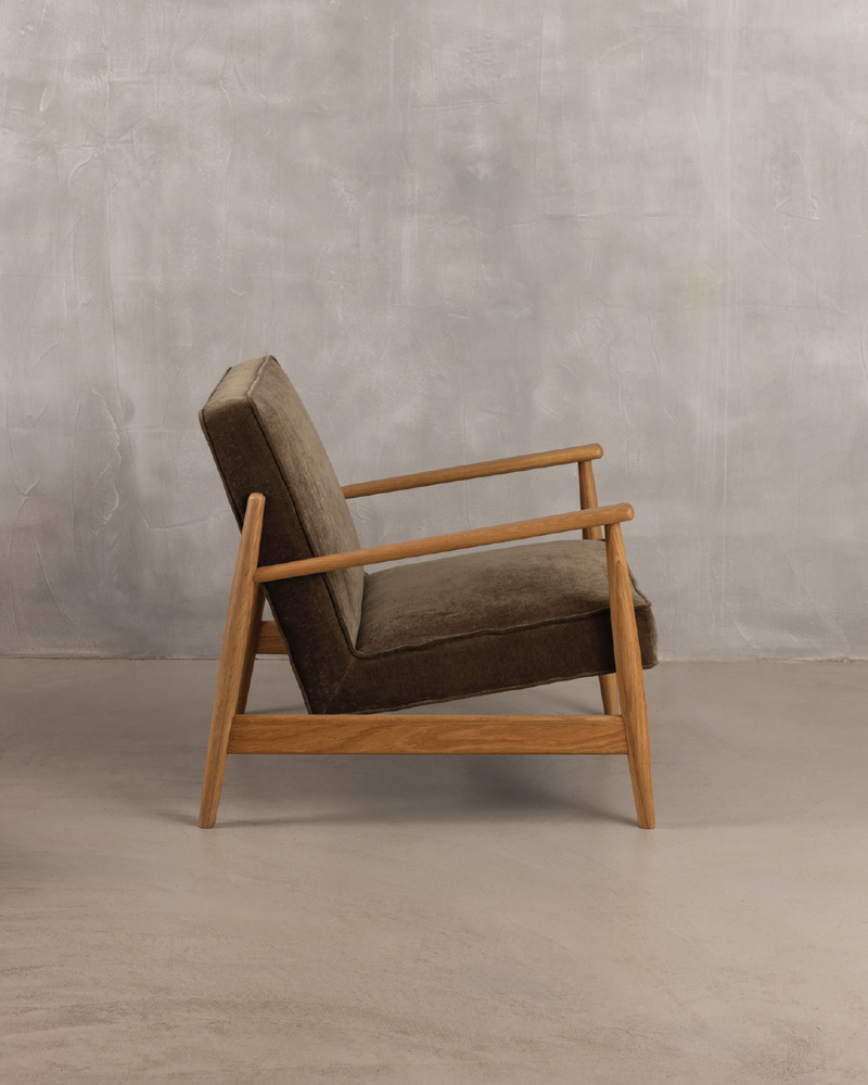 Arna Lounge Chair - Olive