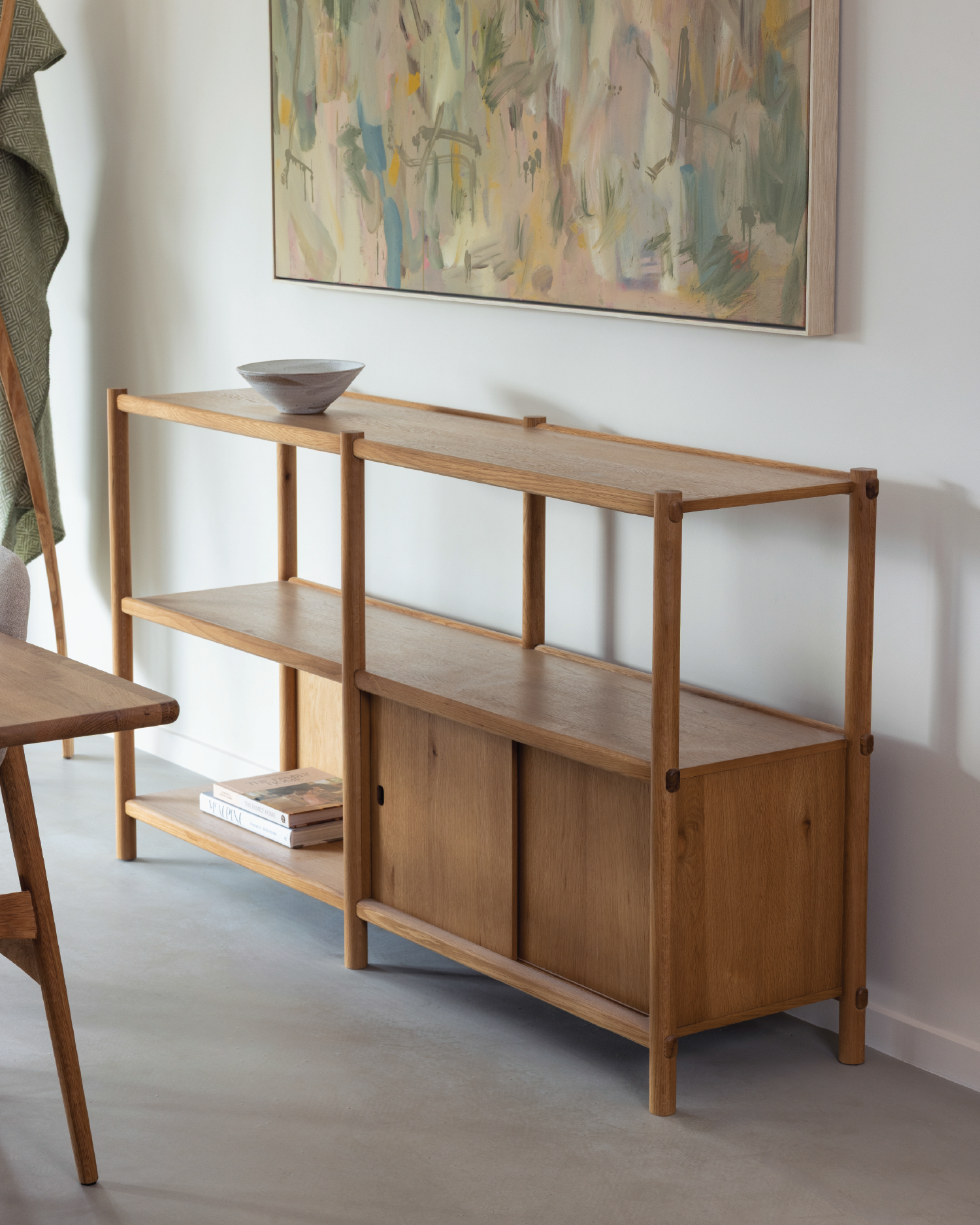 Arna Low Bookcase