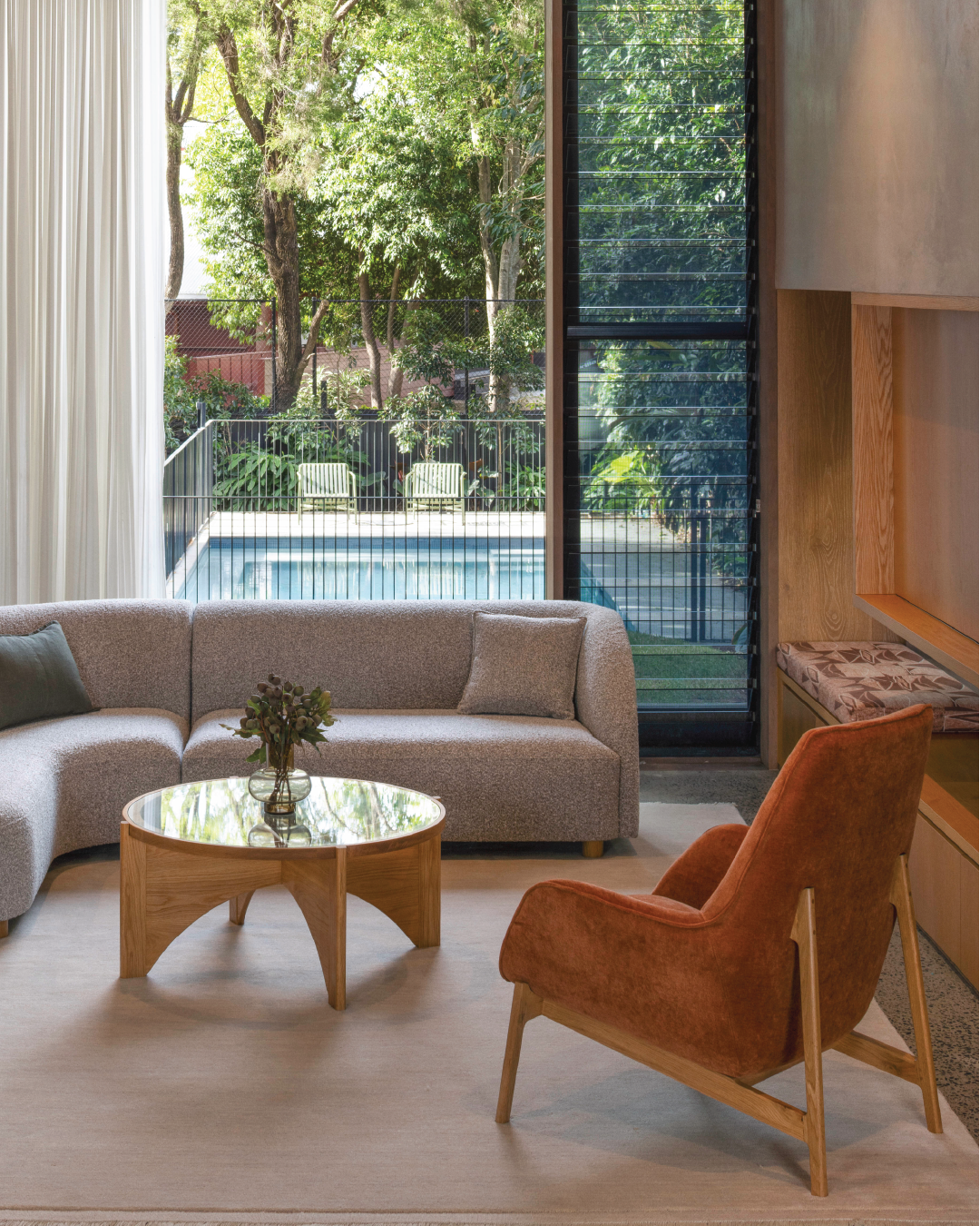 Art Coffee Table - Oak