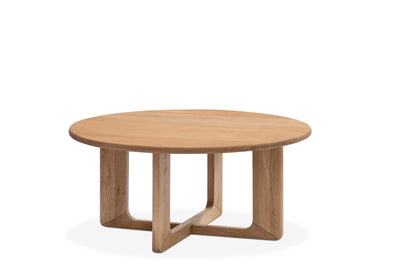 Arke Round Coffee Table - Oak