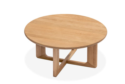 Arke Round Coffee Table - Oak