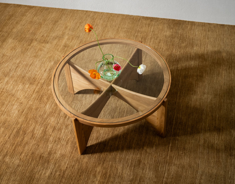 Art Coffee Table - Oak