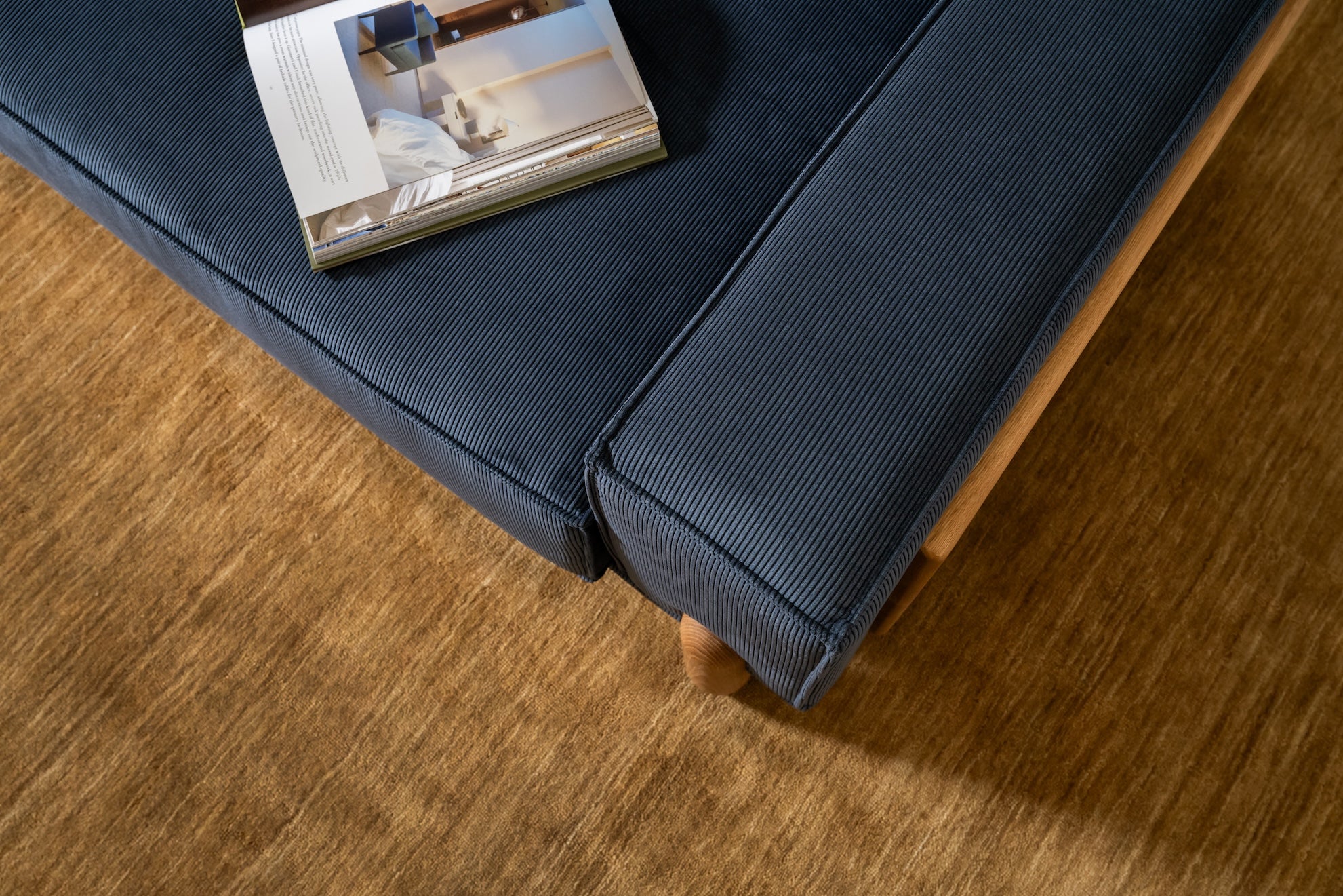 Norrsken 3 Seat Sofa Blue Gum
