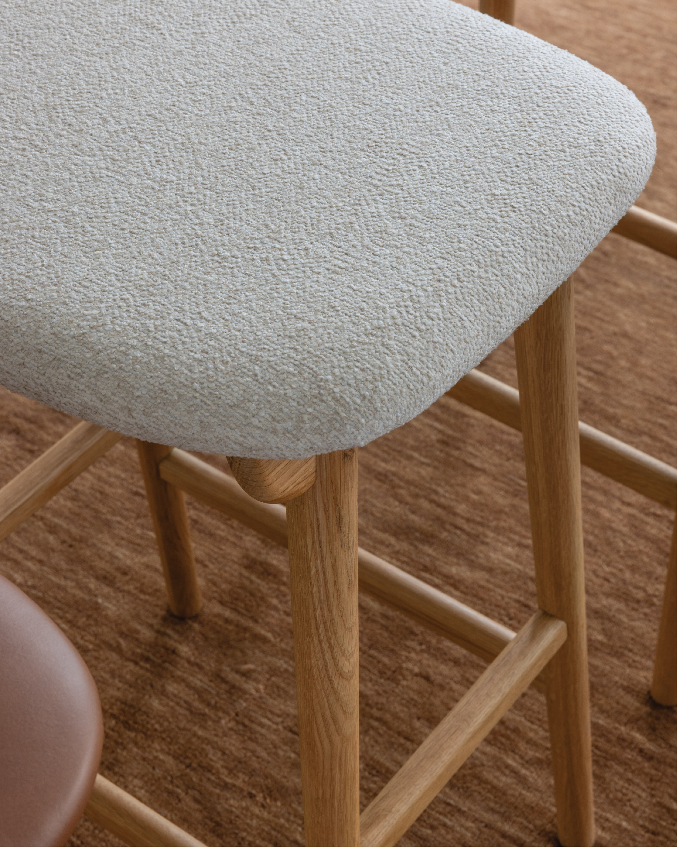 FIKA Counter Stool - Fabric