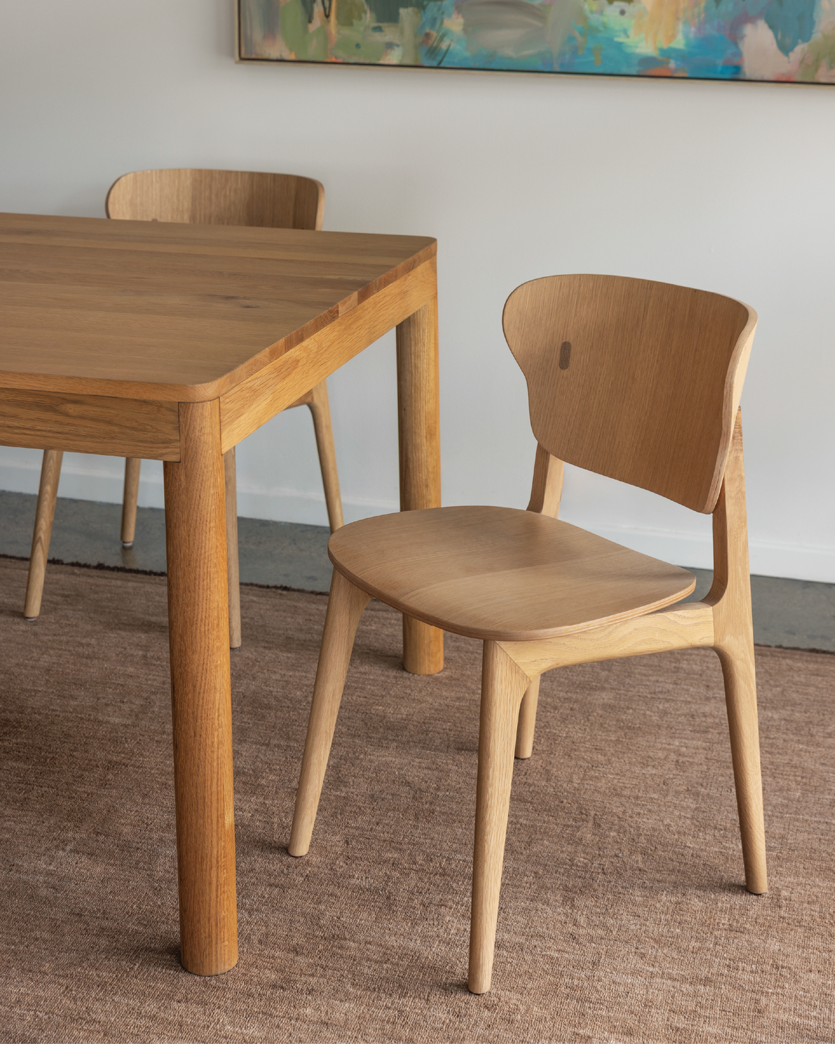 FIKA Solid Oak Dining Chair | The Modern