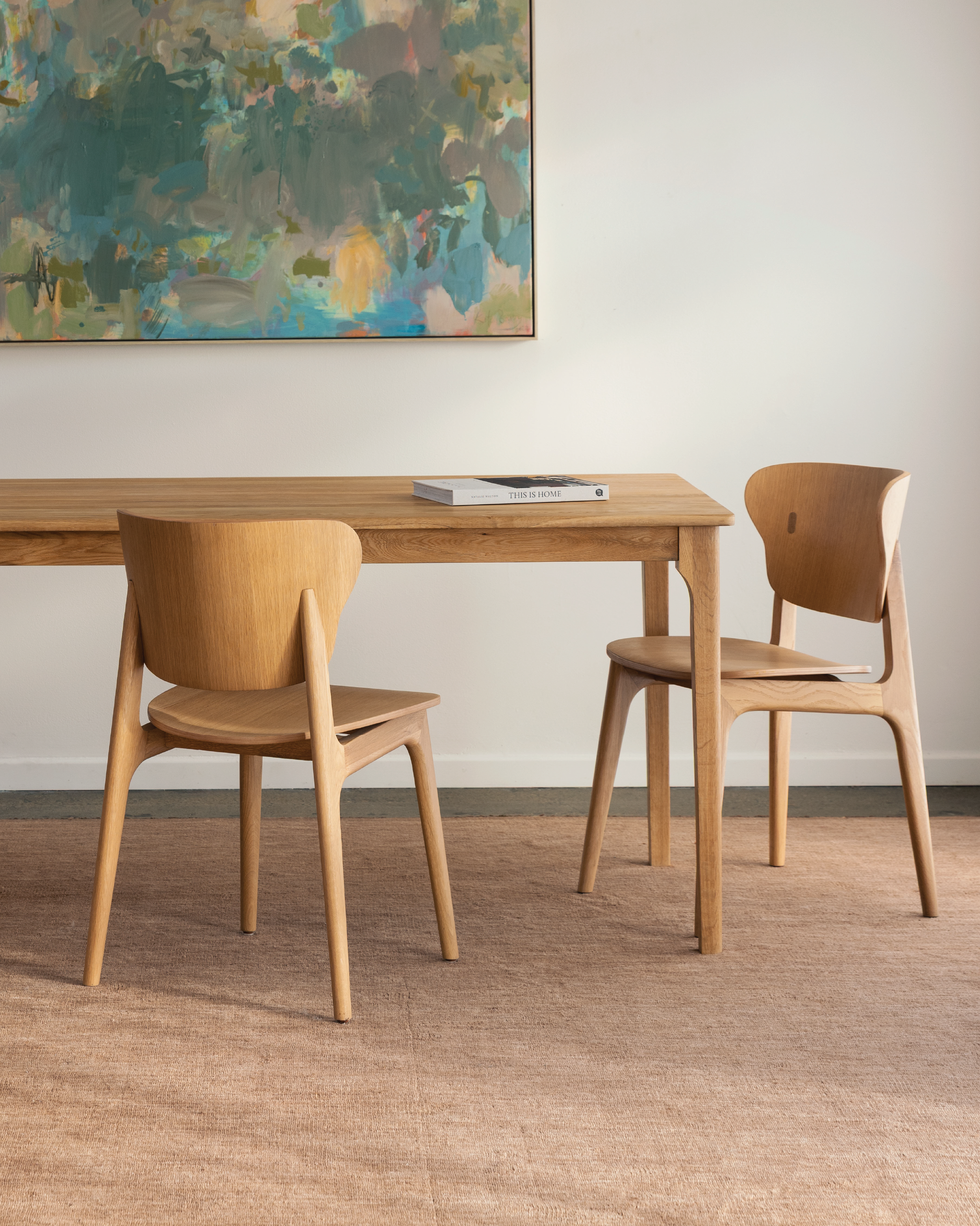 FIKA Solid Oak Dining Chair