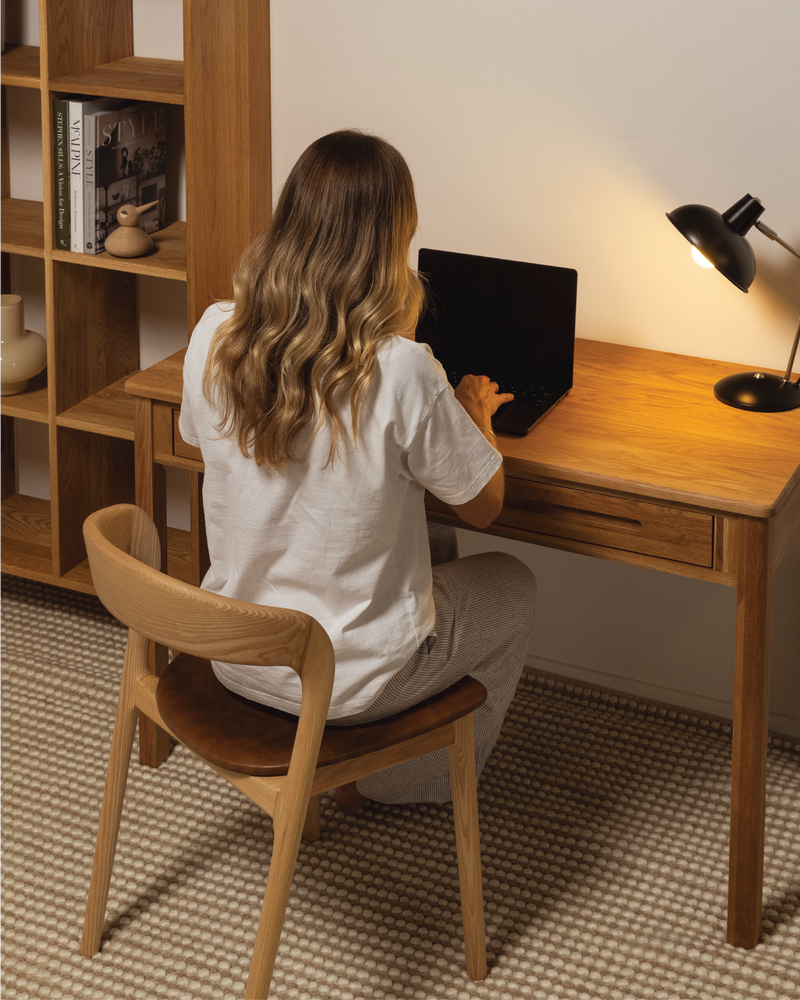 Forest Oak Desk - Oak Oiled
