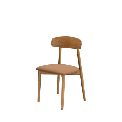 Forest 03 Dining Chair - Cognac Leather