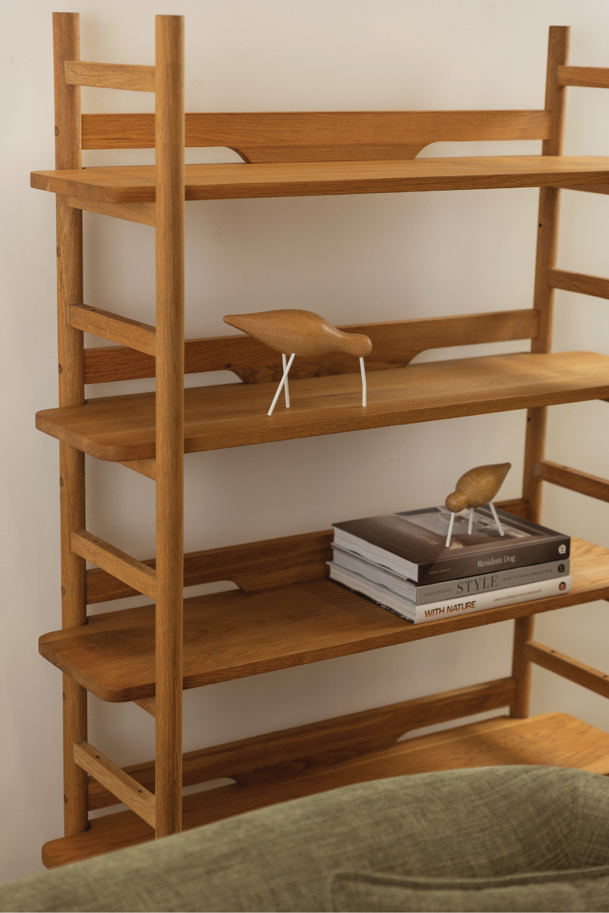 Forest 01 Solid Oak Bookcase
