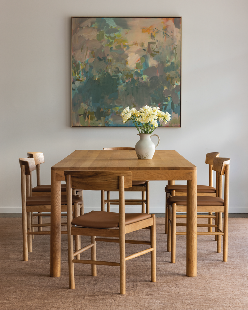 Forest 02 Dining Chair - Cognac Leather