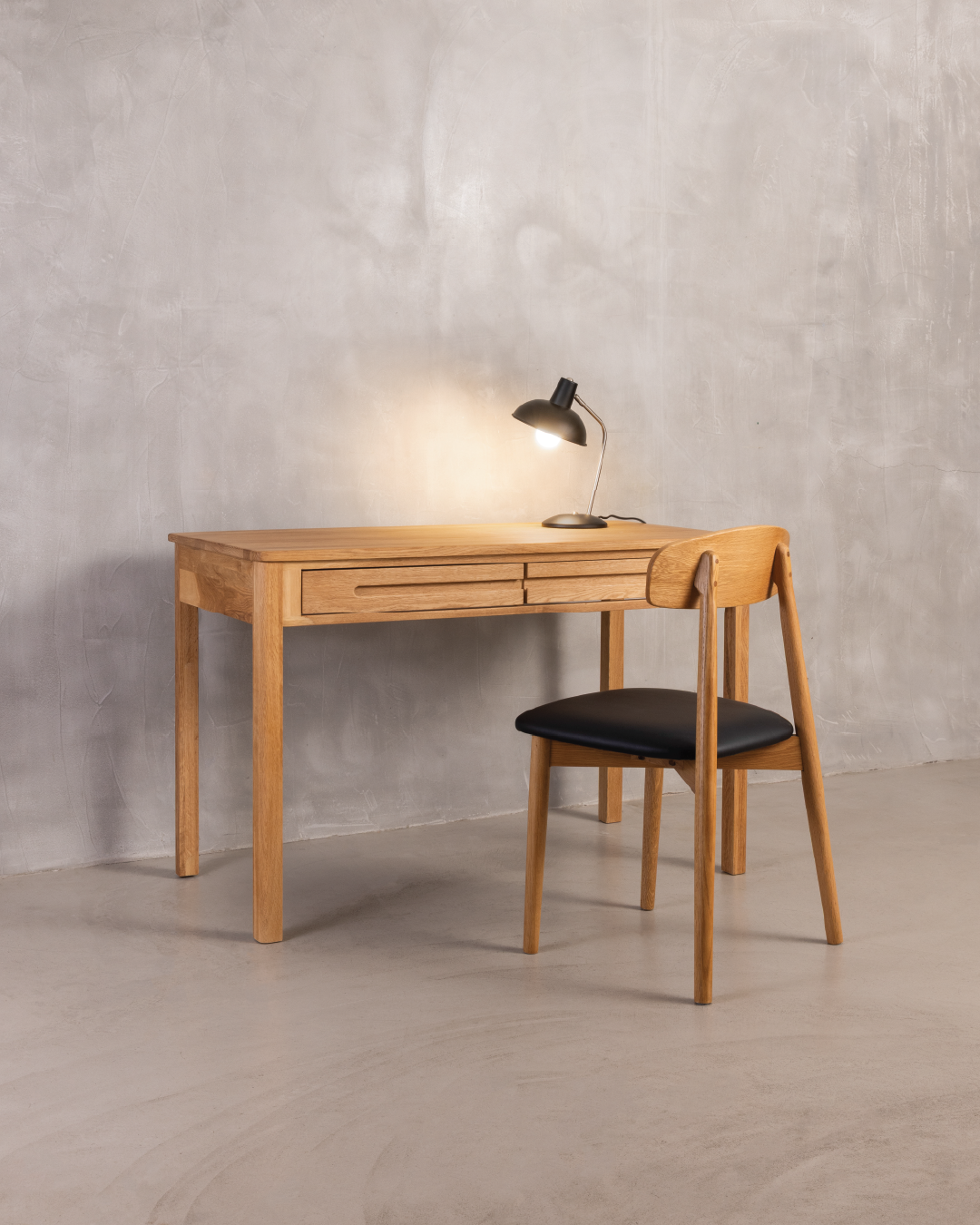 Forest Oak Desk - Oak Oiled