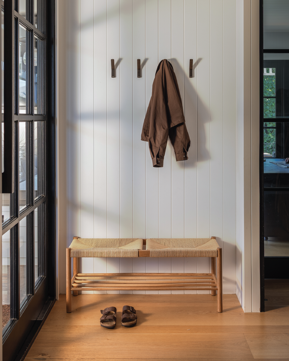 Forest Paper Cord Bench | The Modern