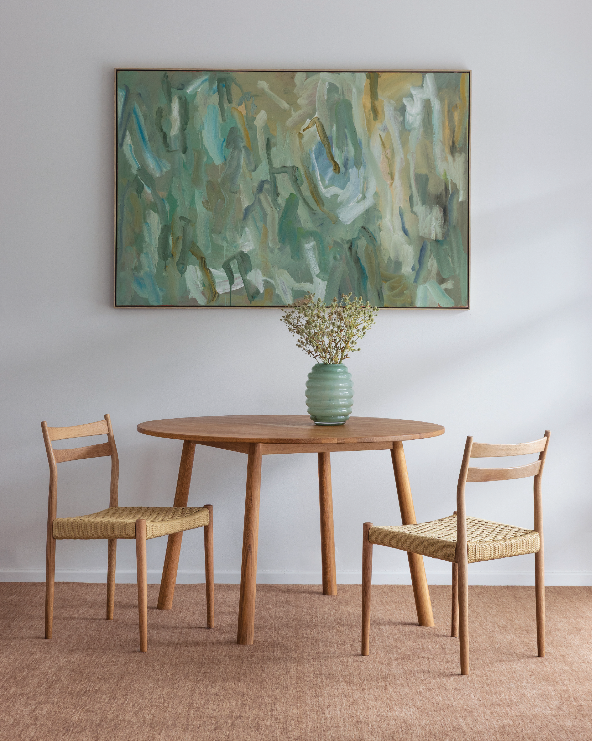 Forest Paper Cord Dining Chair
